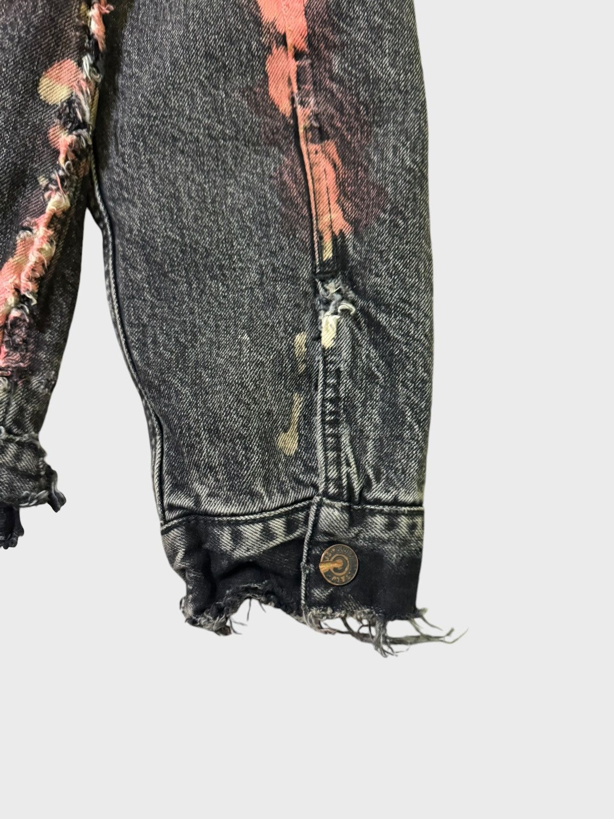 Levi's Levi's Distressed Denim Jacket Sherpa Jacket Size US M / EU 48-50 / 2 - 16 Thumbnail