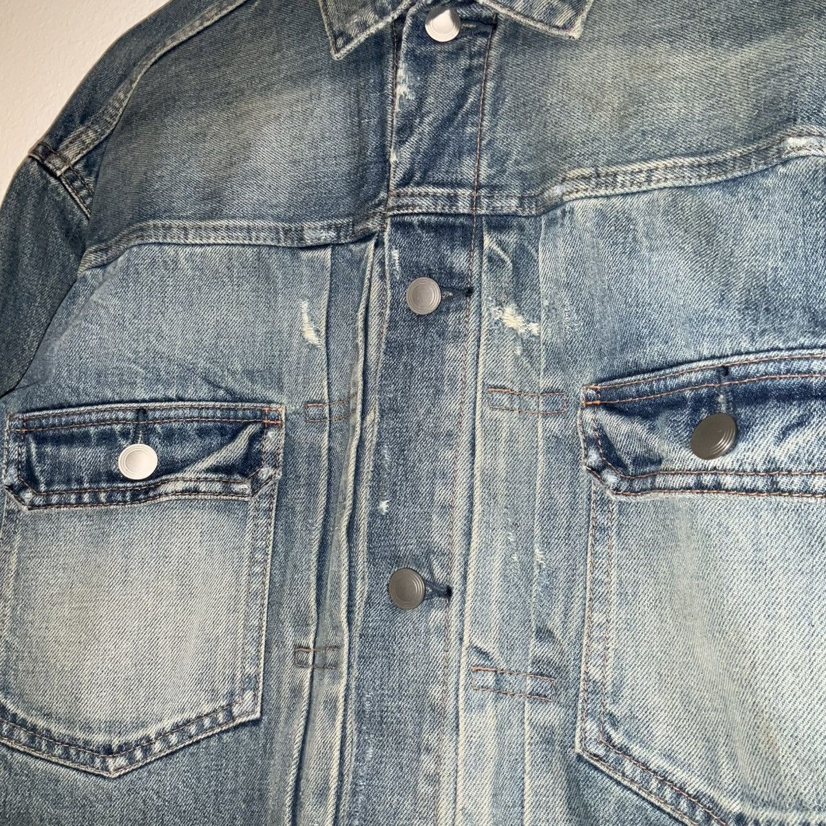 John Elliott John Elliott Type 2 Denim Jacket Made in Japan Size US M / EU 48-50 / 2 - 5 Thumbnail