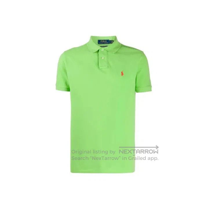 Polo Ralph Lauren Polo Ralph Lauren Logo Embroidered Solid Polo Shirt. Size US L / EU 52-54 / 3 - 1 Thumbnail