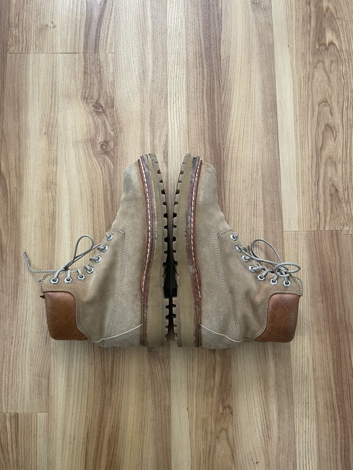 Nonnative × Officine Creative Officine Creative Nonnative Combat Hiking Boot Tan Size US 9 / EU 42 - 3 Thumbnail