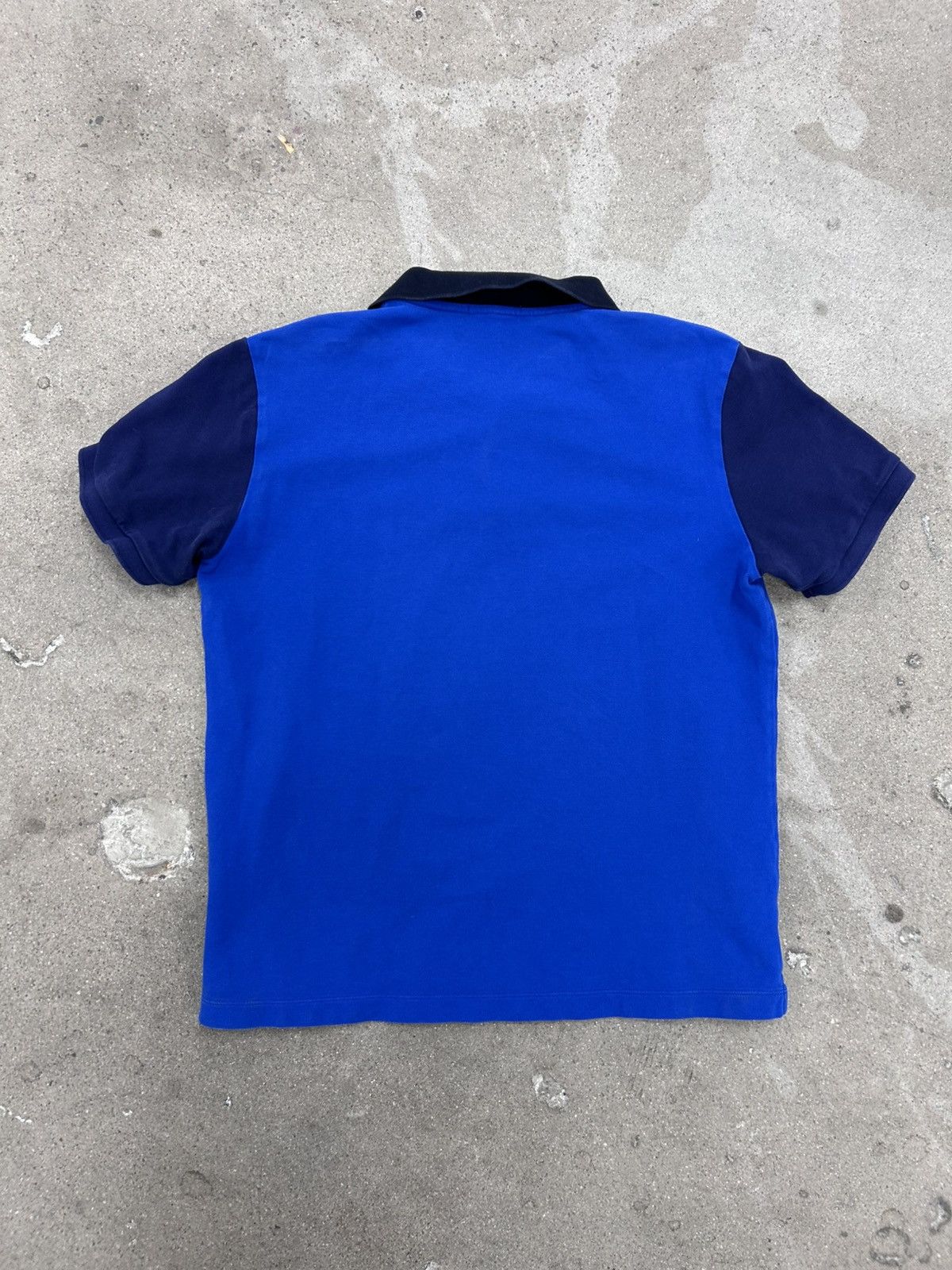 Burberry Burberry Color-Block Polo Shirt with Embroidery Size M / US 6-8 / IT 42-44 - 2 Thumbnail