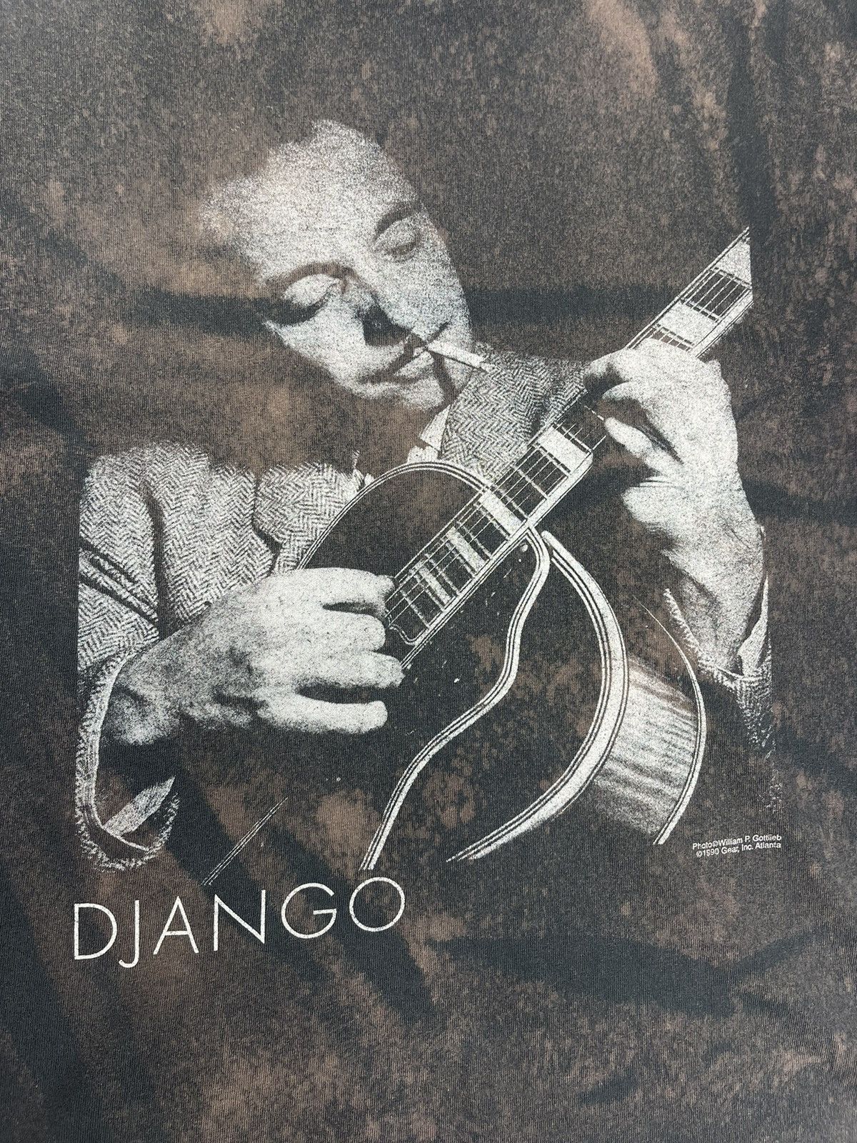 Band Tees Vintage 90’s Django Reinhardt Jazz Custom T-Shirt Size US L / EU 52-54 / 3 - 5 Thumbnail