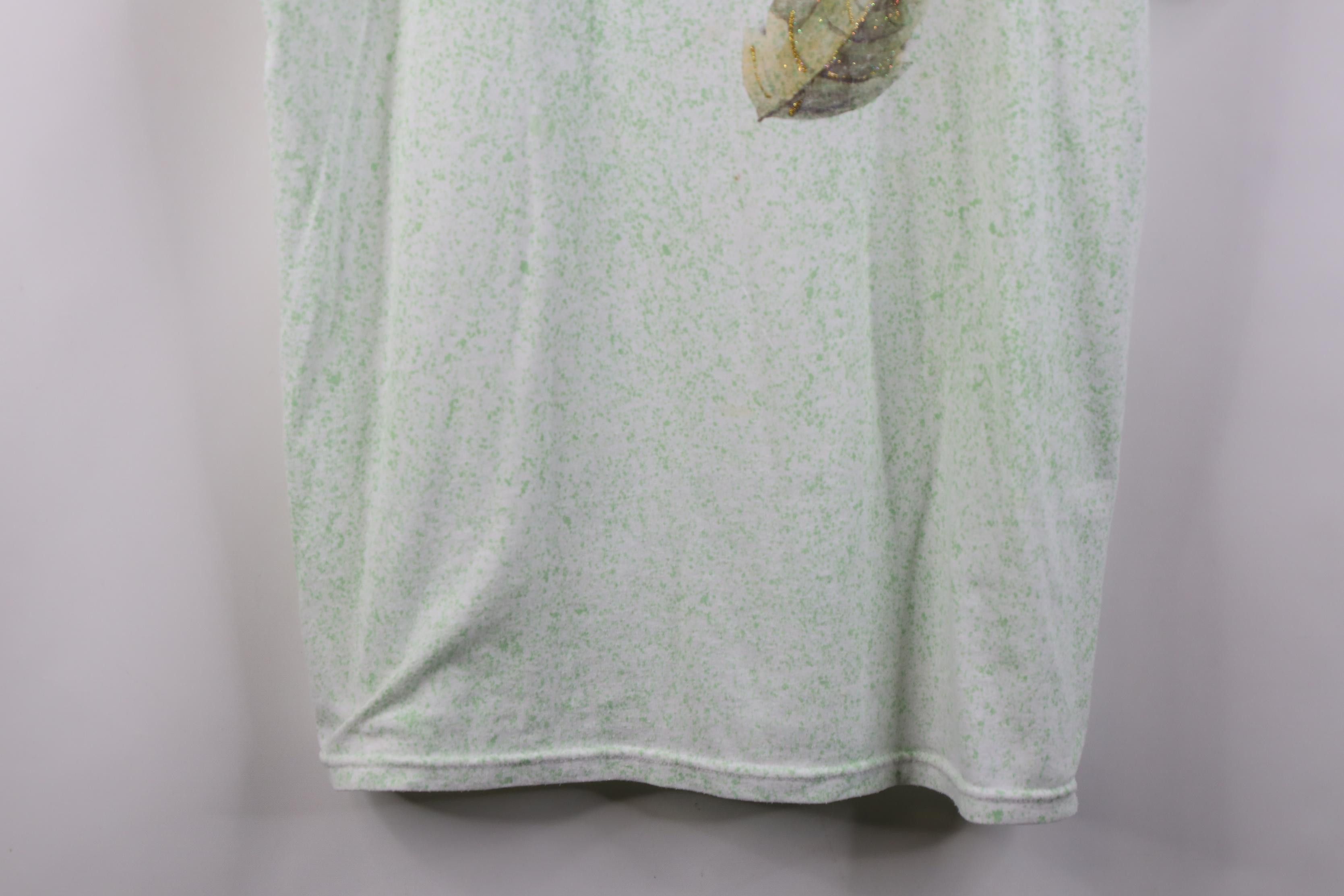 Vintage Vintage 90s Y2K Streetwear Hummingbird Flower T-Shirt Size L / US 10 / IT 46 - 3 Thumbnail