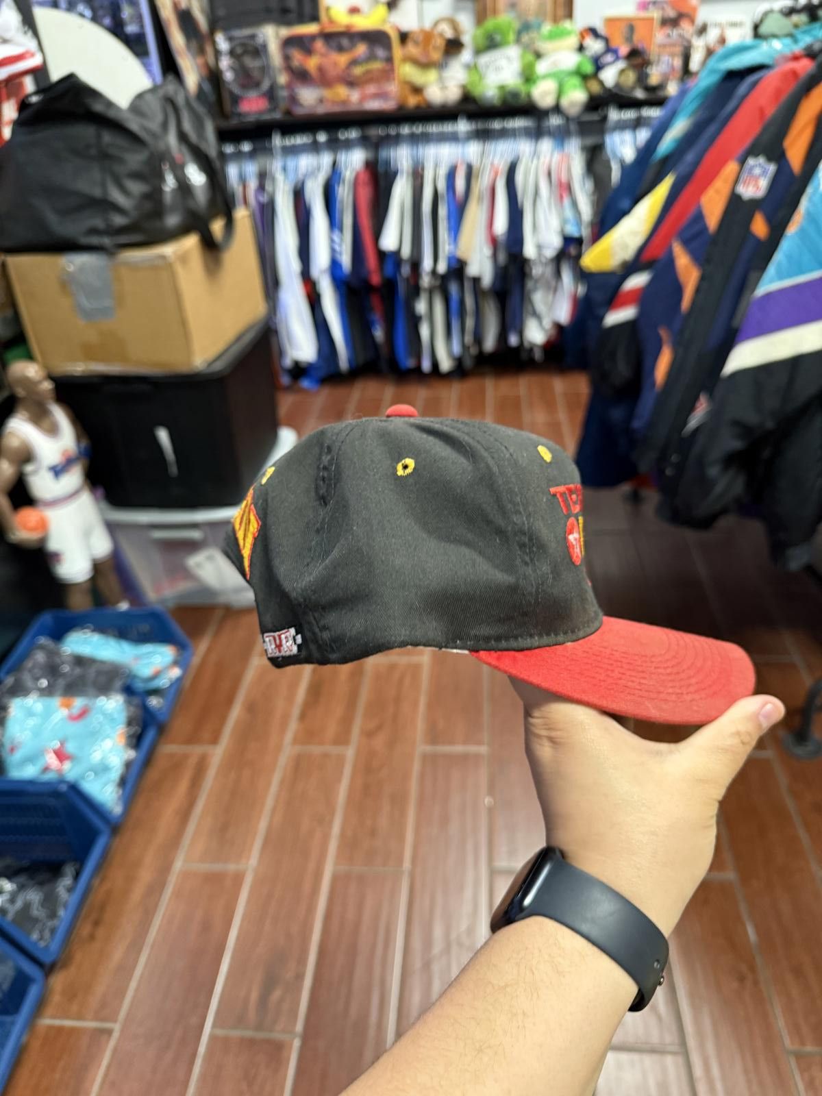 Designer 90's Texaco Havoline Racing Snapback Hat Size ONE SIZE - 3 Thumbnail
