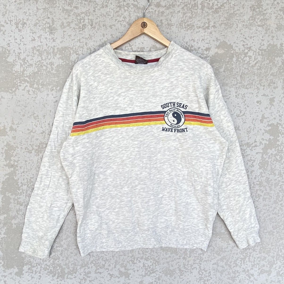 Other Vintage T&C Surf Printed Crewneck Sweatshirt Gray Size US L / EU 52-54 / 3 - 1 Thumbnail