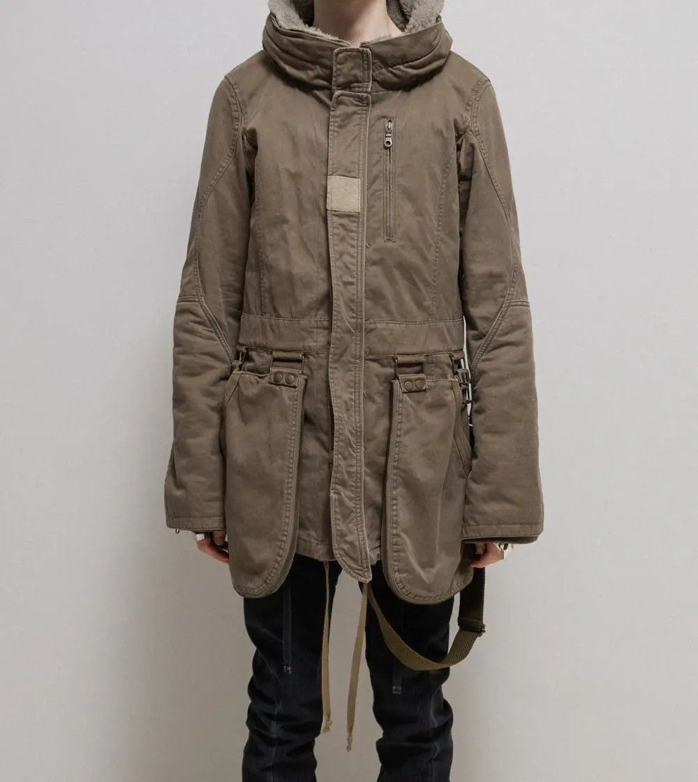 L.G.B - DOUBLE LAYER BONO MILITARY JACKET PARACHUTE PARKA L.G.B - DOUBLE LAYER BONO MILITARY JACKET PARACHUTE PARKA