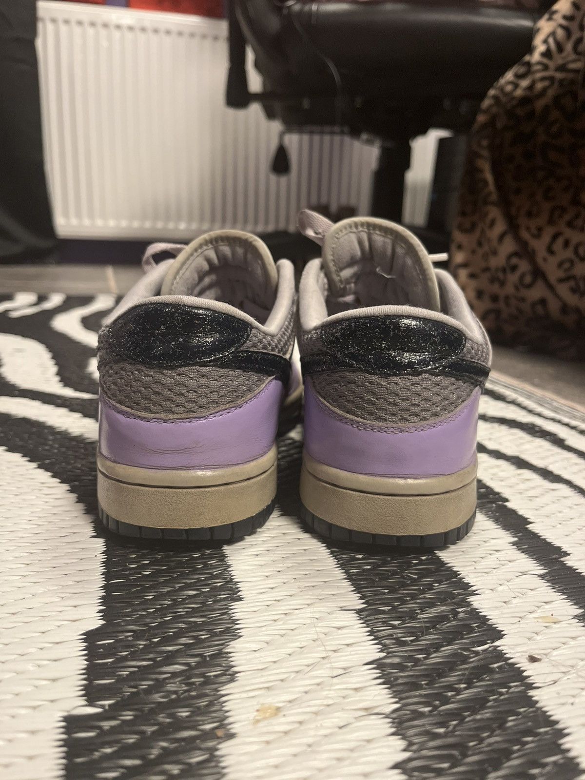 Nike Nike Dunk Low Vintage Lilac Purple Grey Rare Reflective Size US 7 / EU 40 - 5 Thumbnail