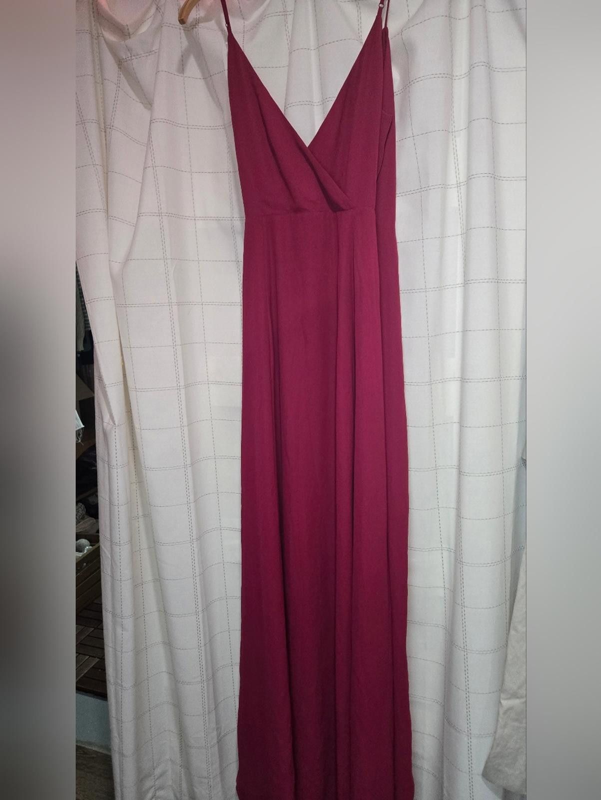 Lil Wayne Wayf The Angelina Sleeveless Wrap Gown Size XS / US 0-2 / IT 36-38 - 2 Thumbnail