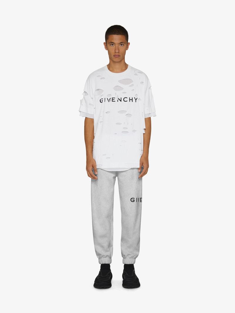 Givenchy o1w1db10426 Slim Fit Jogging Pants in Grey Size US 32 / EU 48 - 2 Thumbnail