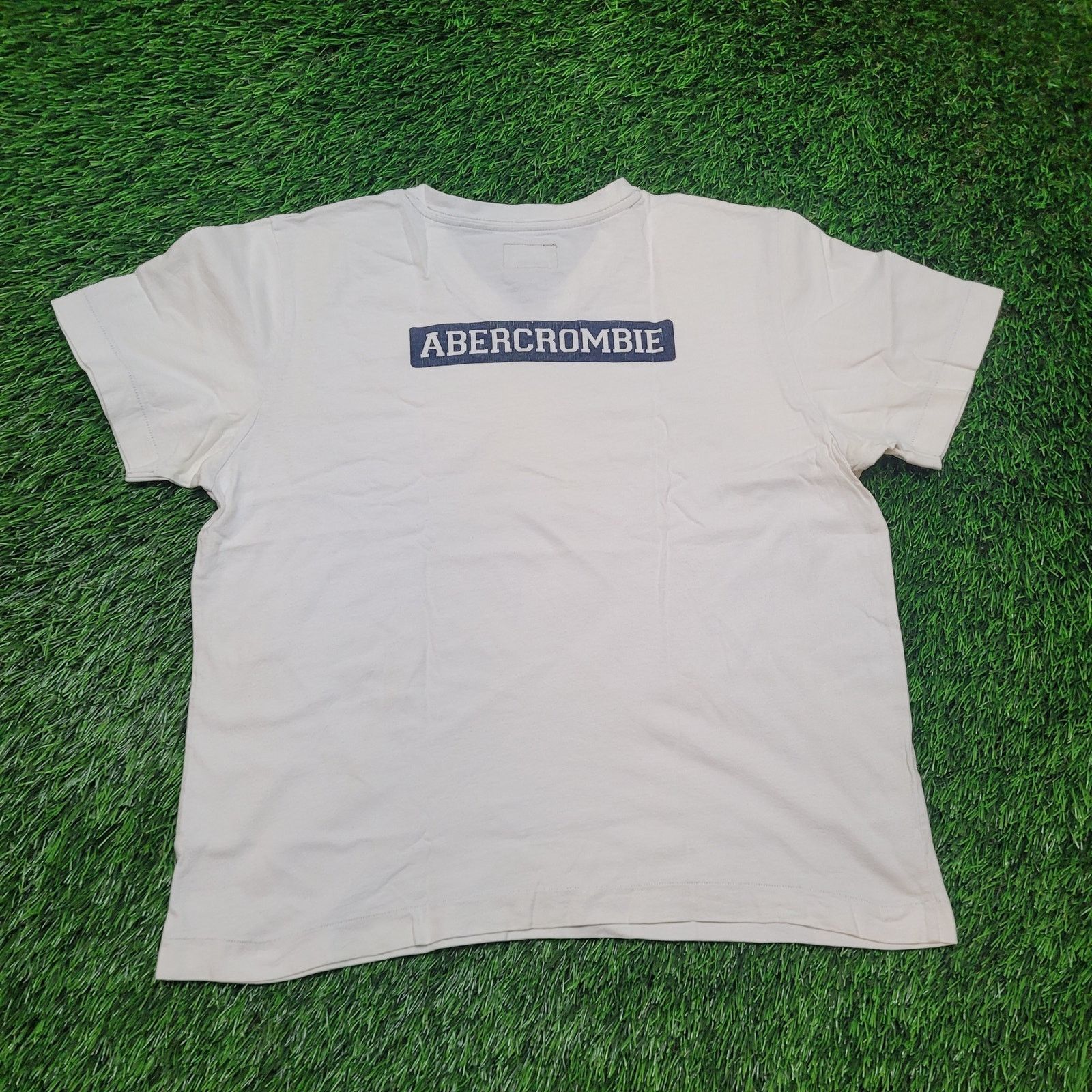 Abercrombie & Fitch VTG 90s Abercrombie & Fitch Baby Tee Womens L Cropped Boxy Size L / US 10 / IT 46 - 4 Thumbnail