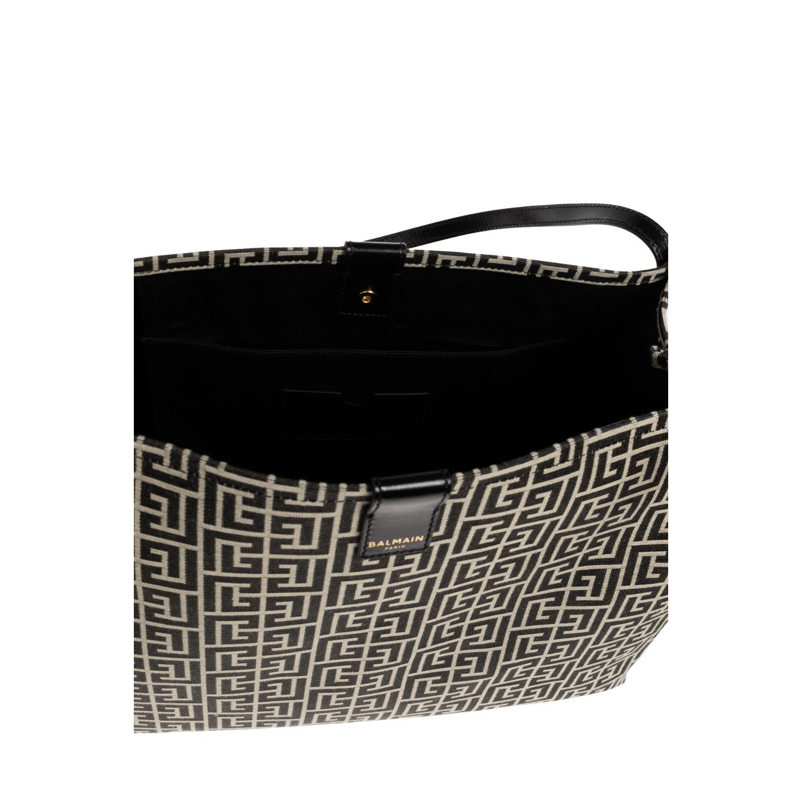 Balmain BALMAIN Release Medium Black Tote Bag New & Authentic Size ONE SIZE - 4 Thumbnail