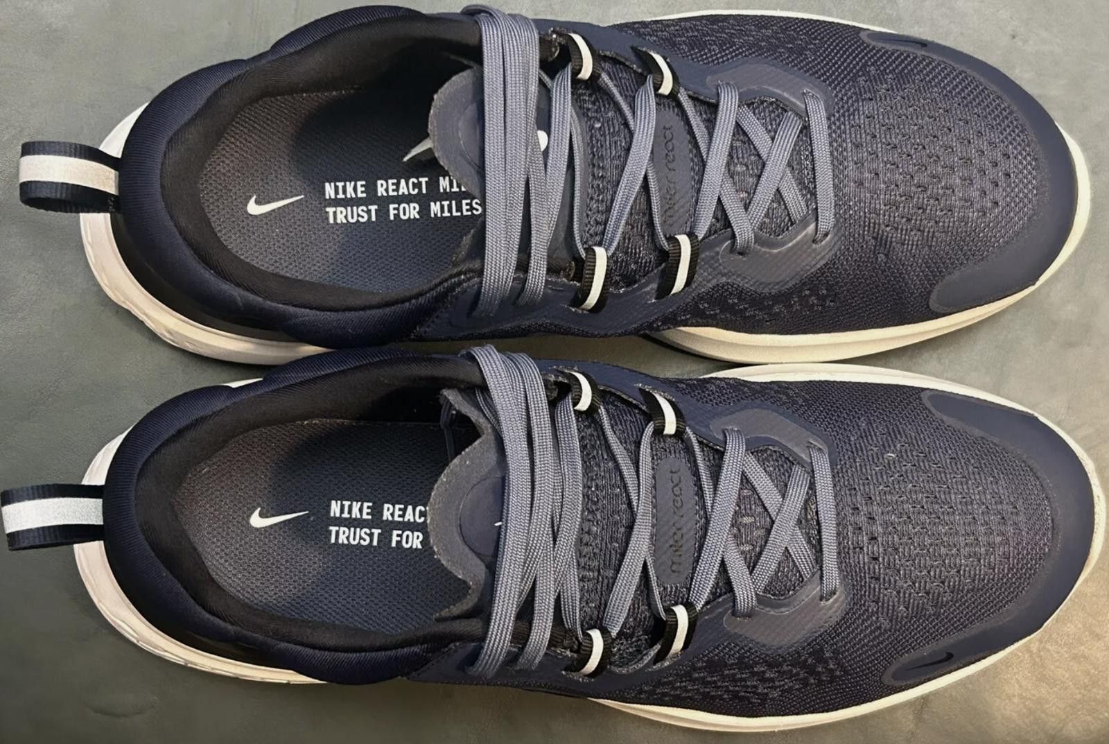 Nike Nike Men's React Miler 2 Thunder Blue CW7121-400 Sz 10 Size US 10 / EU 43 - 8 Thumbnail