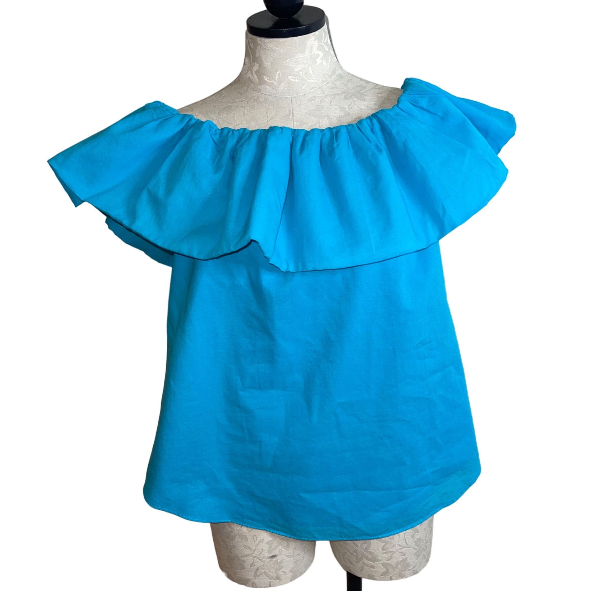 Trina Turk Trina Turk Womens Top Size Large Blue Size L / US 10 / IT 46 - 1 Thumbnail