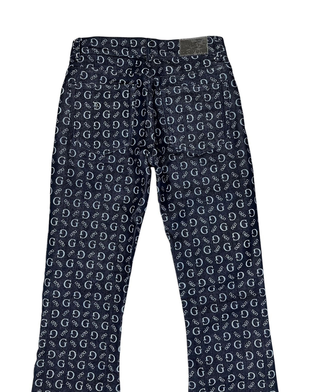 Guess Super Flare Guess Og Monogram Logo Jeans Size 26" / US 2 / IT 38 - 9 Thumbnail