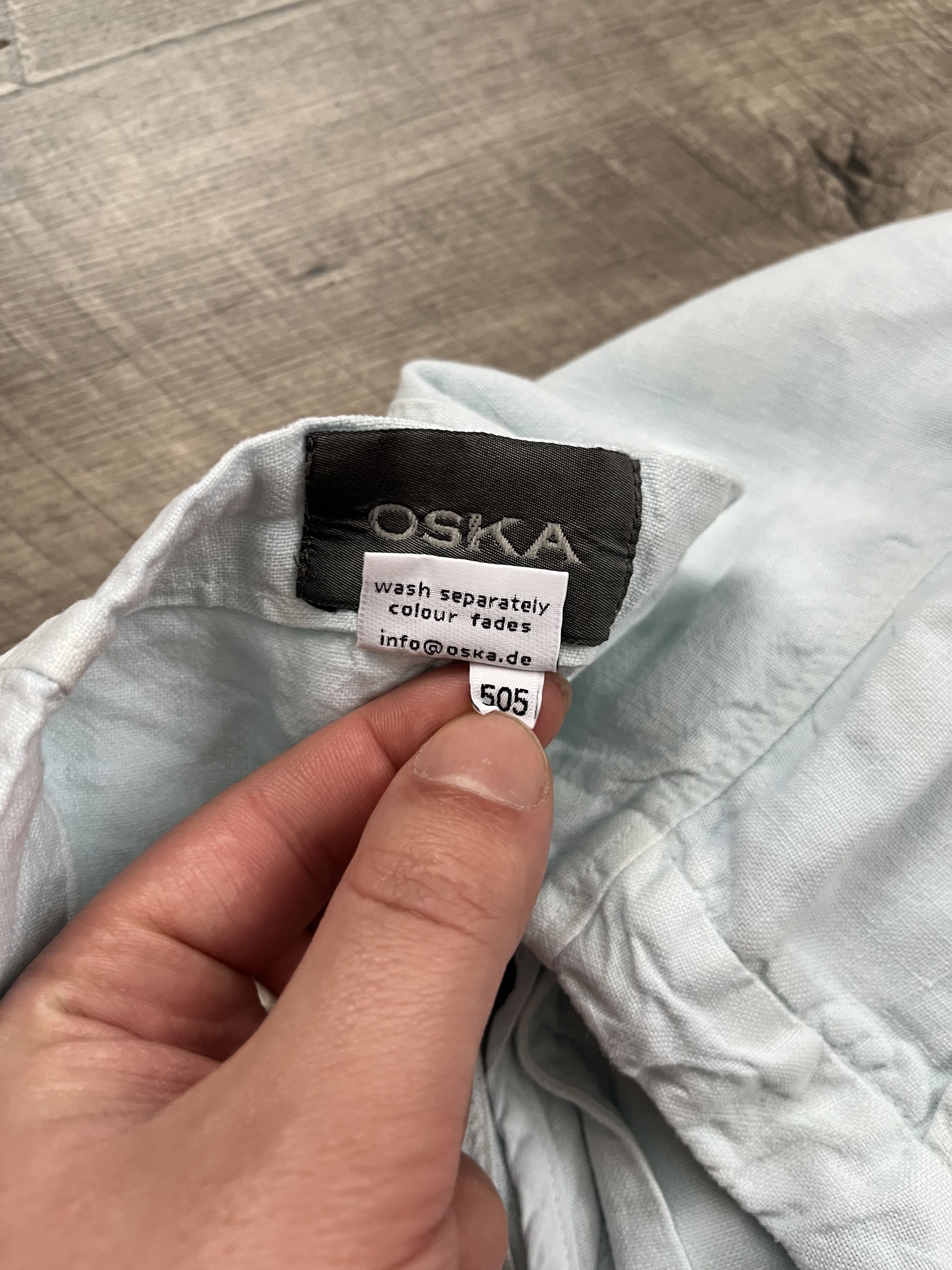 OSKA Oska Lagenlook Linen Balloon Pants Boxy Shirt Jacket S-M Size 30" / US 8 / IT 44 - 20 Thumbnail