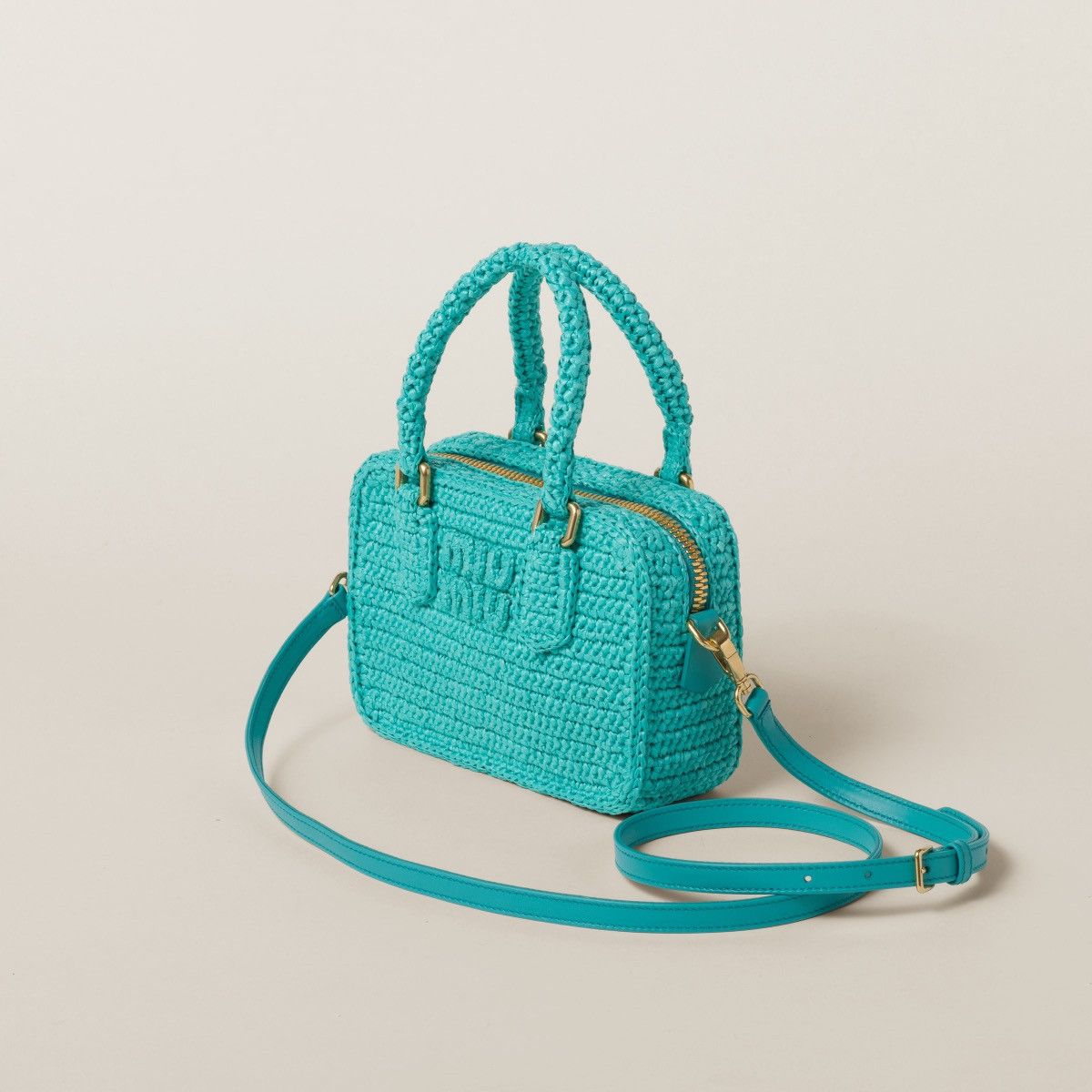 Miu Miu Miu Miu Arcadie Crochet top-handle bag Size ONE SIZE - 2 Thumbnail