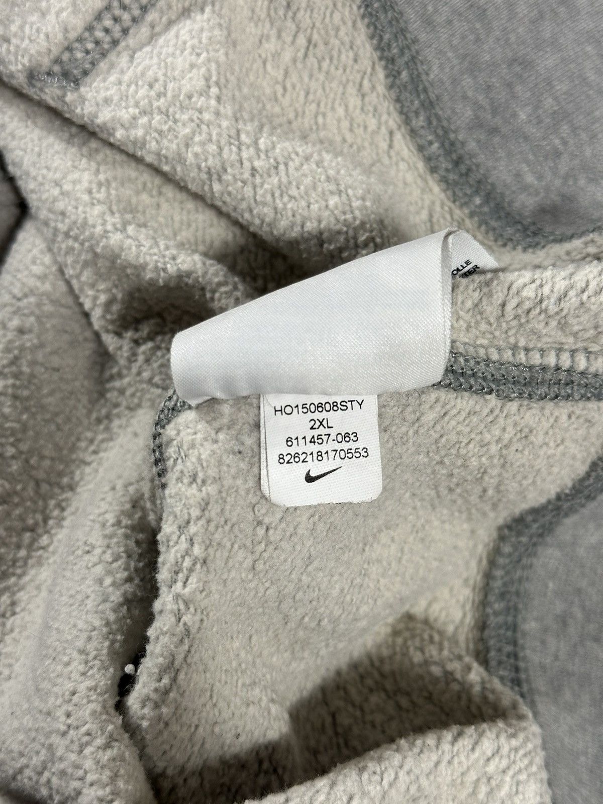 Nike Vintage Nike Bleach Tie Dye Custom Hoodie Size US XXL / EU 58 / 5 - 6 Thumbnail