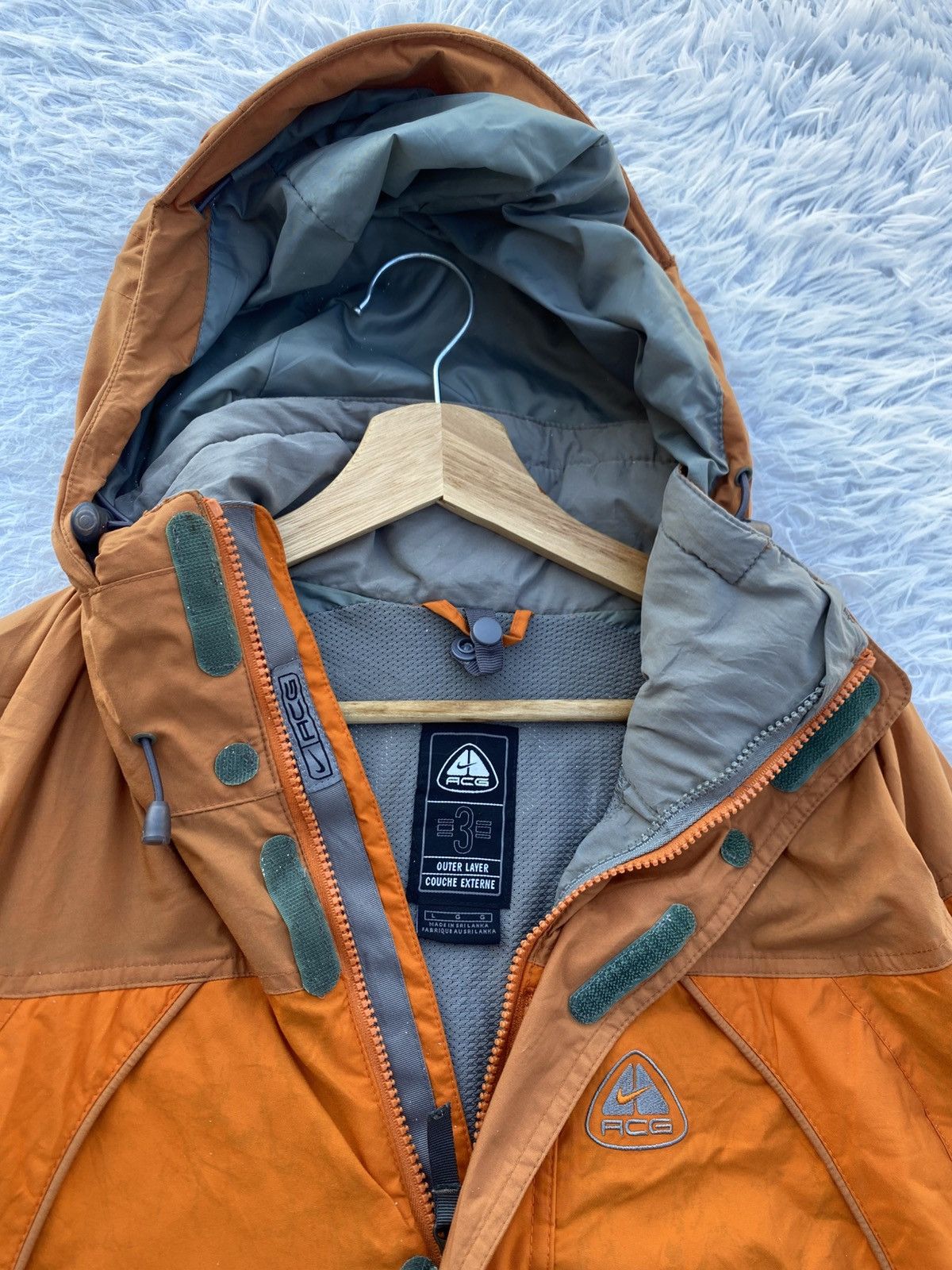 Nike ACG Rare Vintage Nike ACG Storm-FIT Technical Hoodie Jacket Size US L / EU 52-54 / 3 - 11 Thumbnail