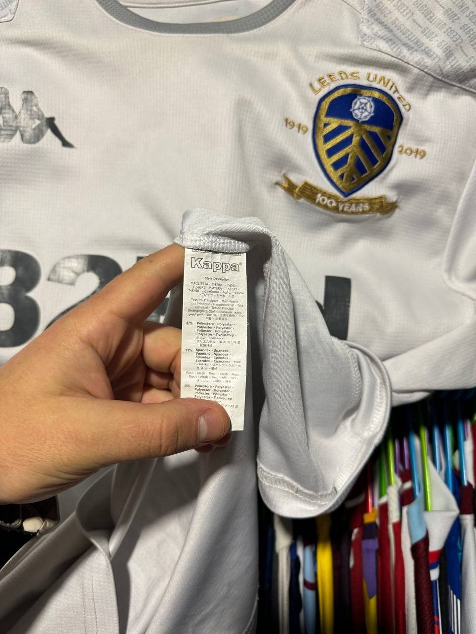 Kappa × Vintage Vintage Leeds United 2019/20 Kappa Soccer Jersey Size US XL / EU 56 / 4 - 17 Thumbnail