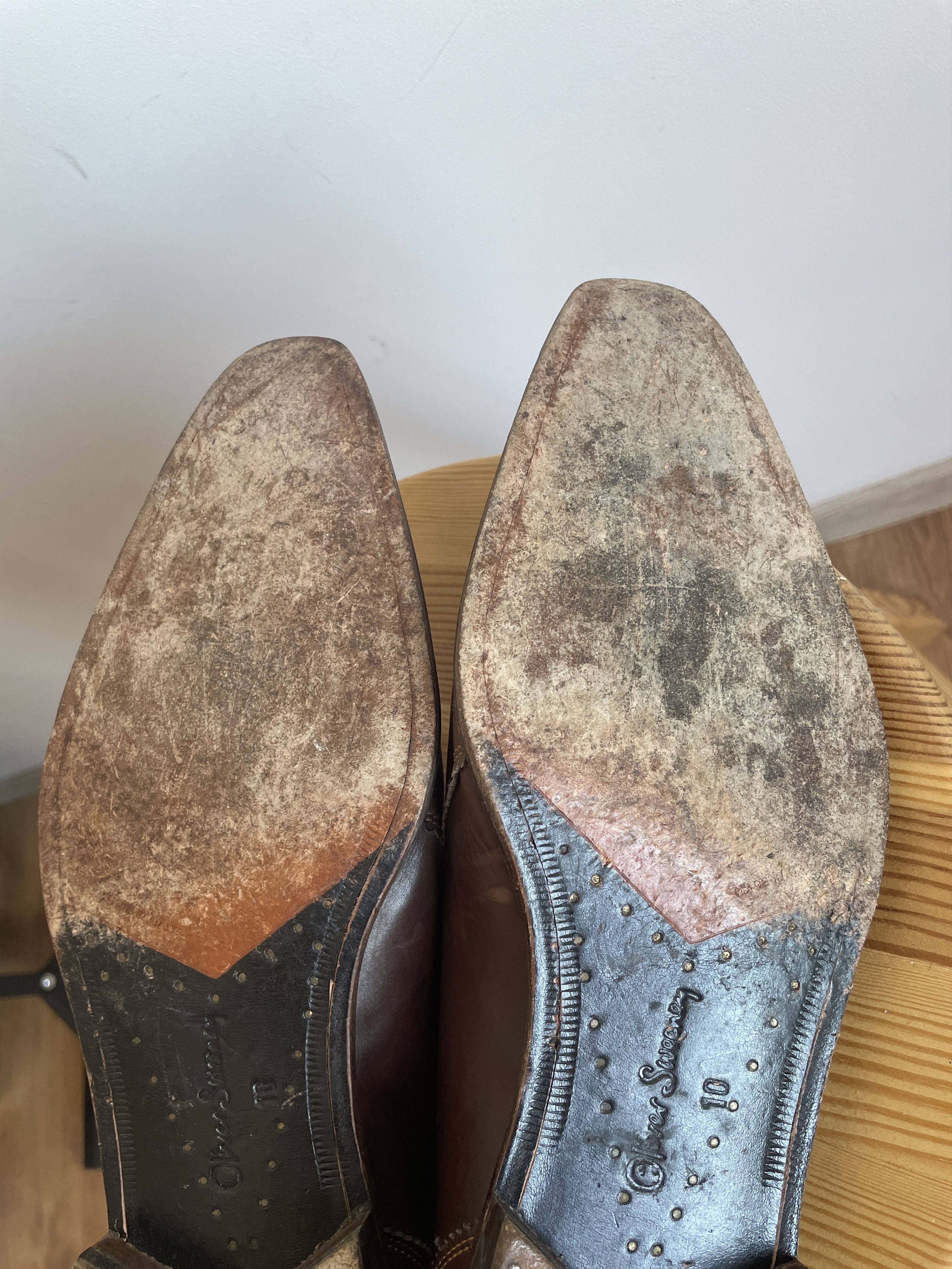 Oliver Sweeney Oliver Sweeney Slip On Leather Shoes Size UK 10 Size US 11 / EU 44 - 14 Thumbnail