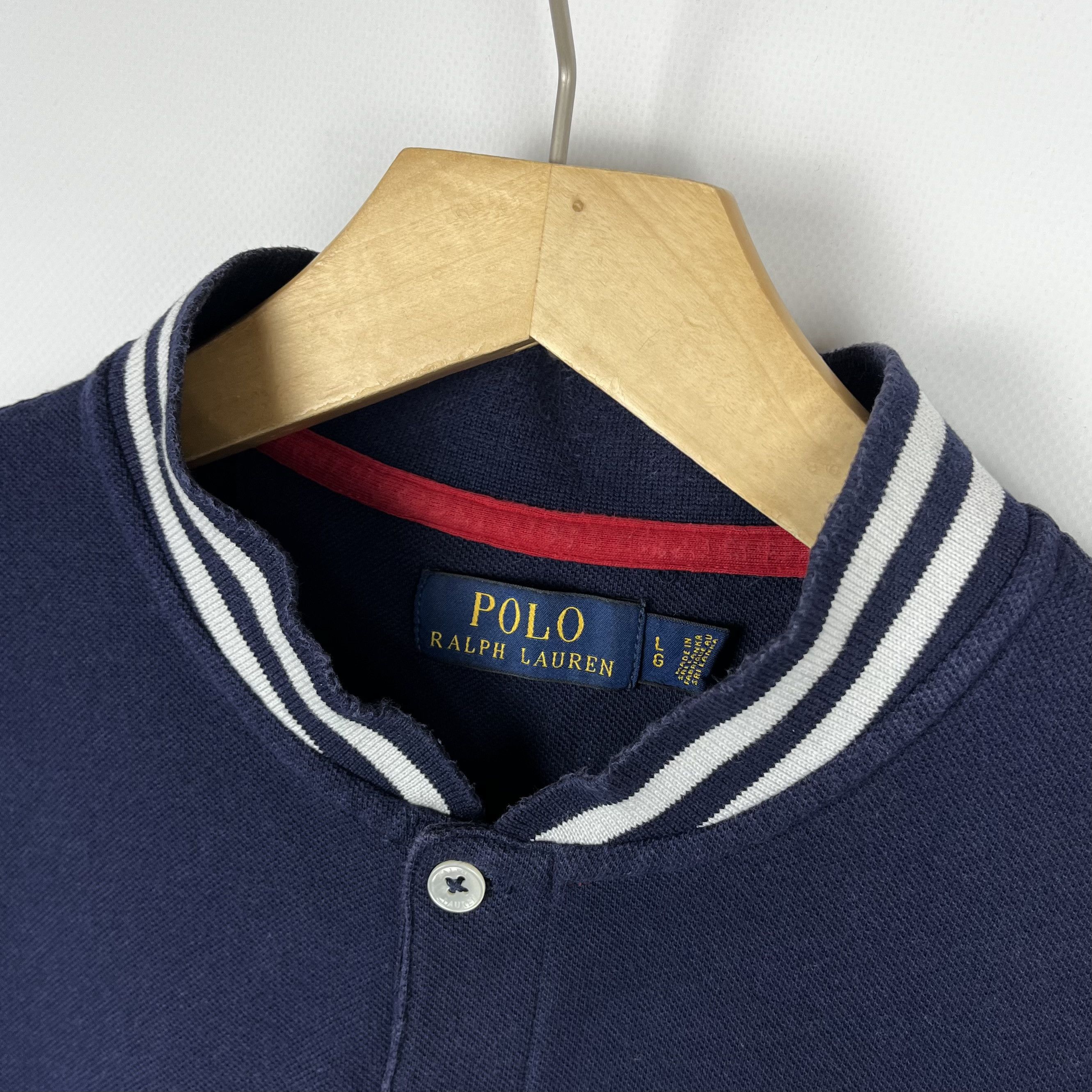 Polo Ralph Lauren Polo Ralph Lauren Polo Bears 67 Big Logo Polo Shirt Size US L / EU 52-54 / 3 - 8 Thumbnail