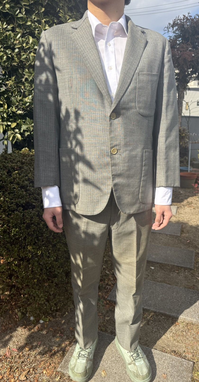 Other Spring&Summer Japanese NIKKE REFINETEX Wool Suit Size 36R - 1 Thumbnail