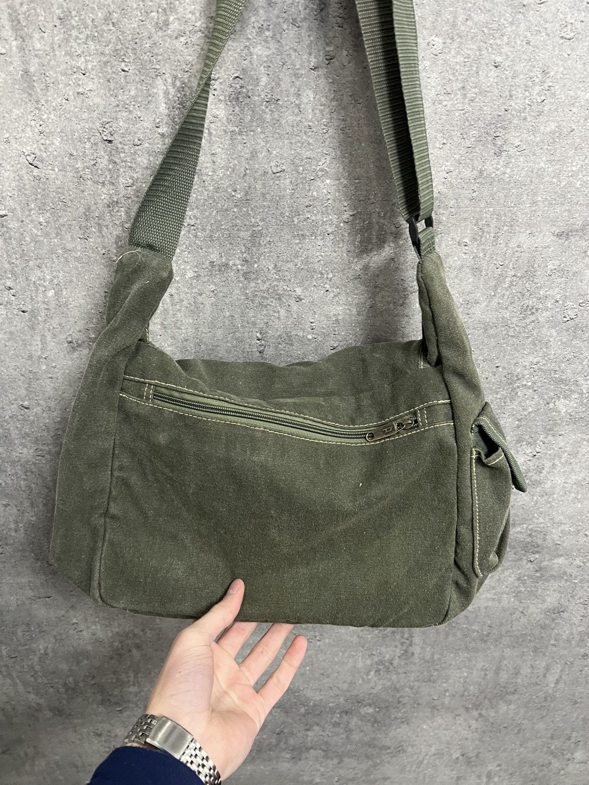 Vintage Diesel Bag Multipocket Avant Garde Japanese Y2K Rare