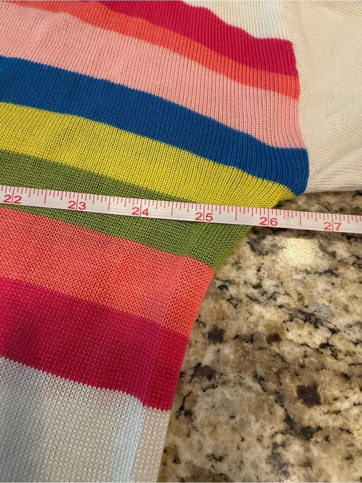 Other Hyped Unicorn retro cardigan rainbow V neck button front M/L Size M / US 6-8 / IT 42-44 - 10 Thumbnail