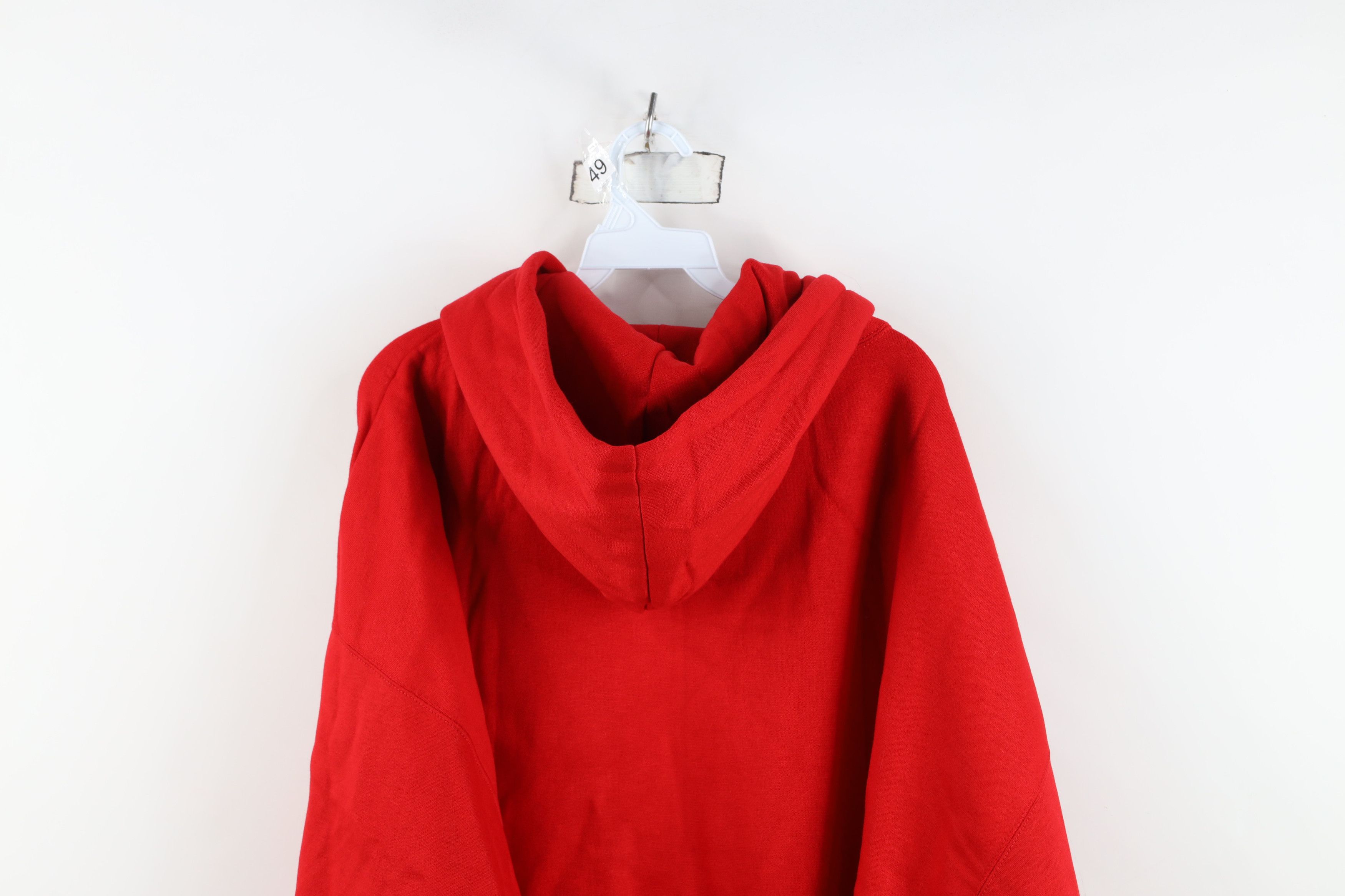 Vintage Vintage 90s Streetwear Heavyweight Hoodie Sweatshirt Size US XXL / EU 58 / 5 - 12 Thumbnail