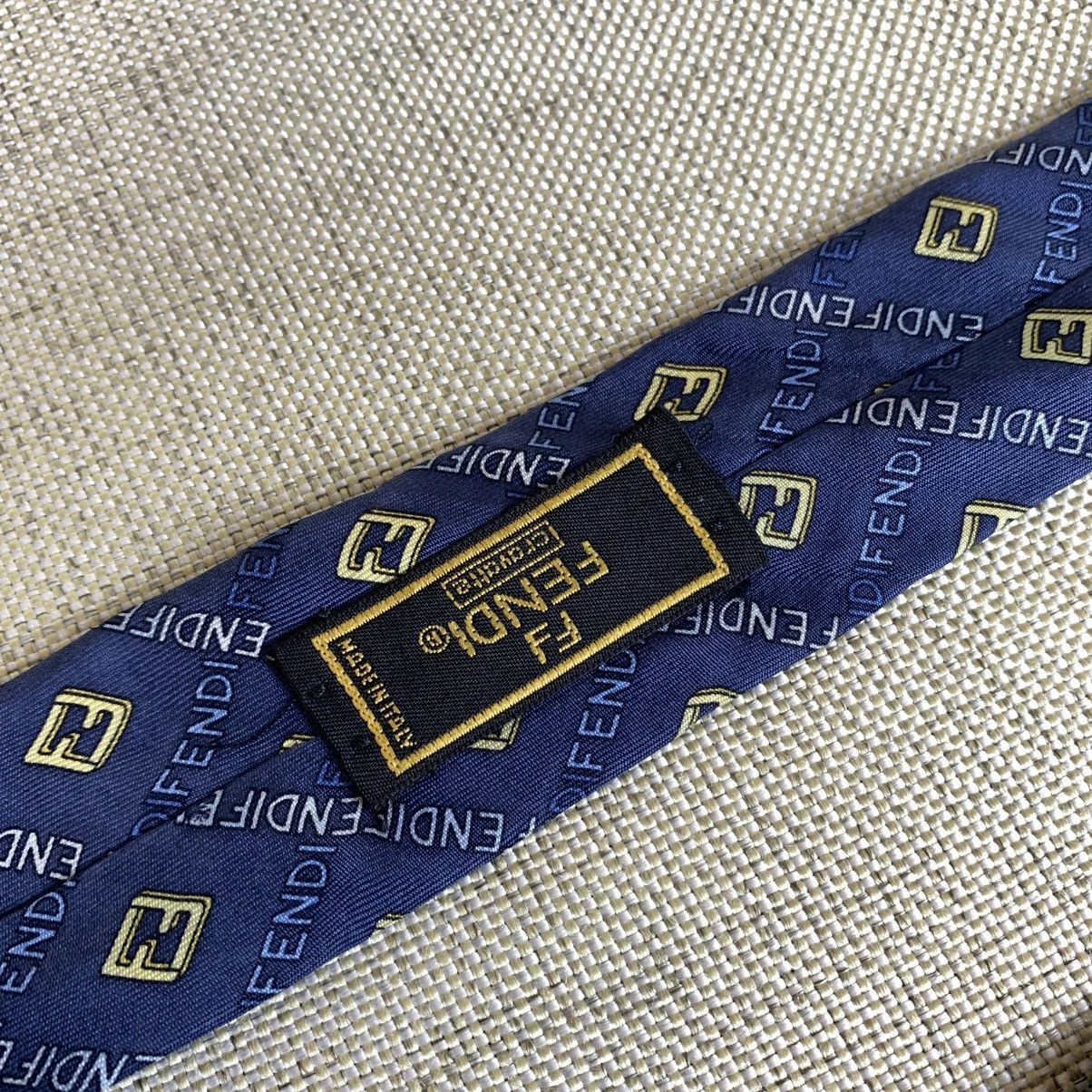 Fendi × Vintage FENDI Vintage Tie Caravate Size ONE SIZE - 6 Thumbnail