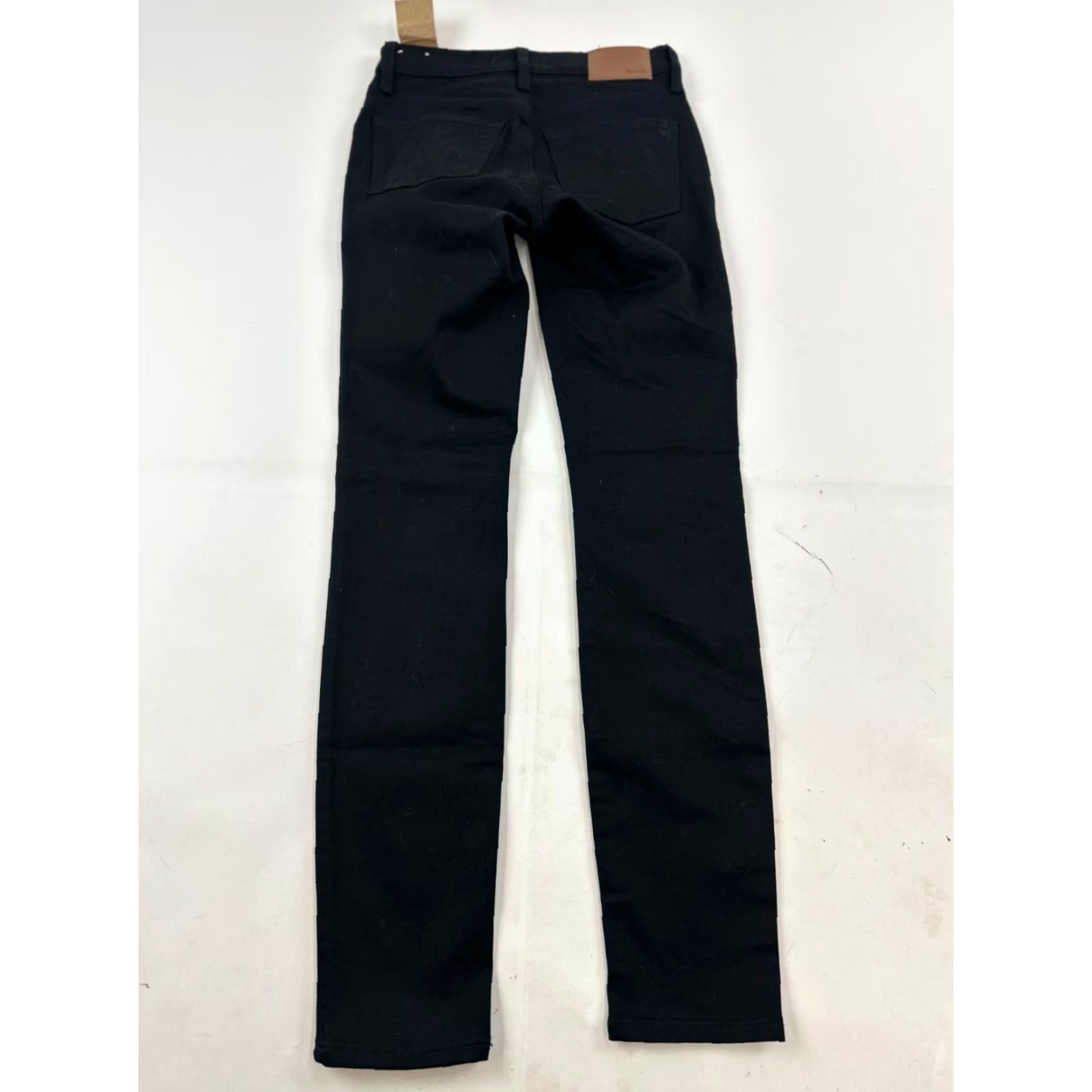 Madewell Madewell Jeans Womens 24W Black Denim 5-Pocket Skinny Stretch Low Rise 8 in Hip Size 42" / US 20 - 2 Thumbnail