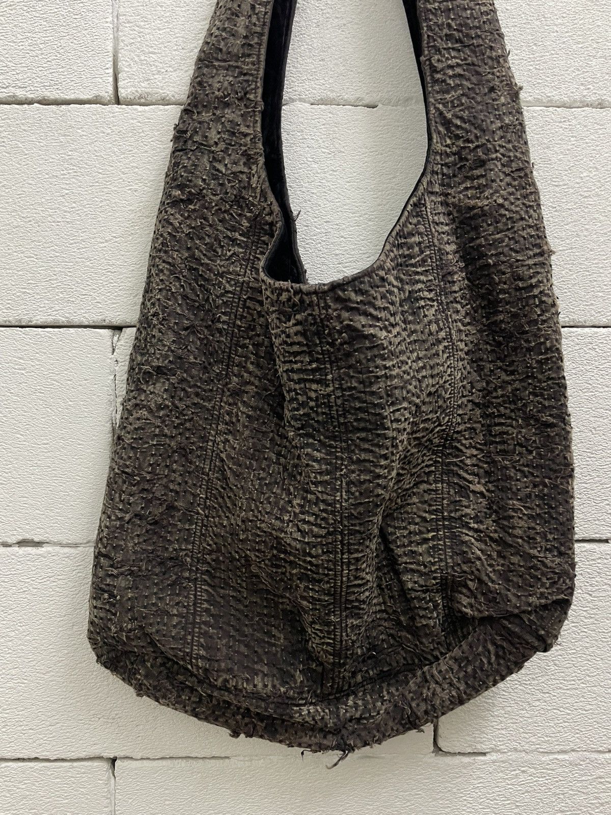 Handmade Distressed Boro Laundry Bag Size ONE SIZE - 6 Thumbnail