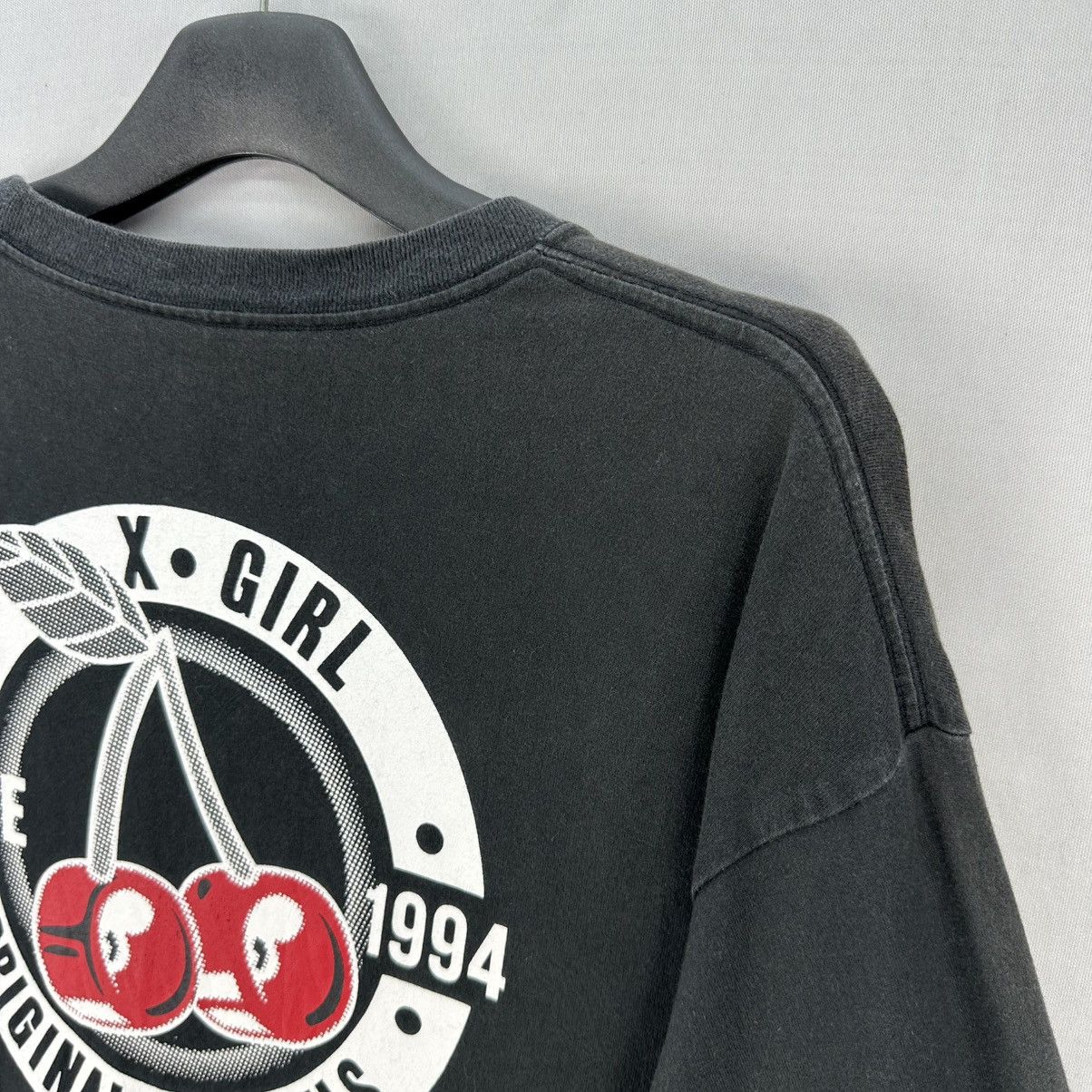 X-Girl X-Girl Original Wheel Big Logo Longsleeve Tee Size L / US 10 / IT 46 - 5 Thumbnail