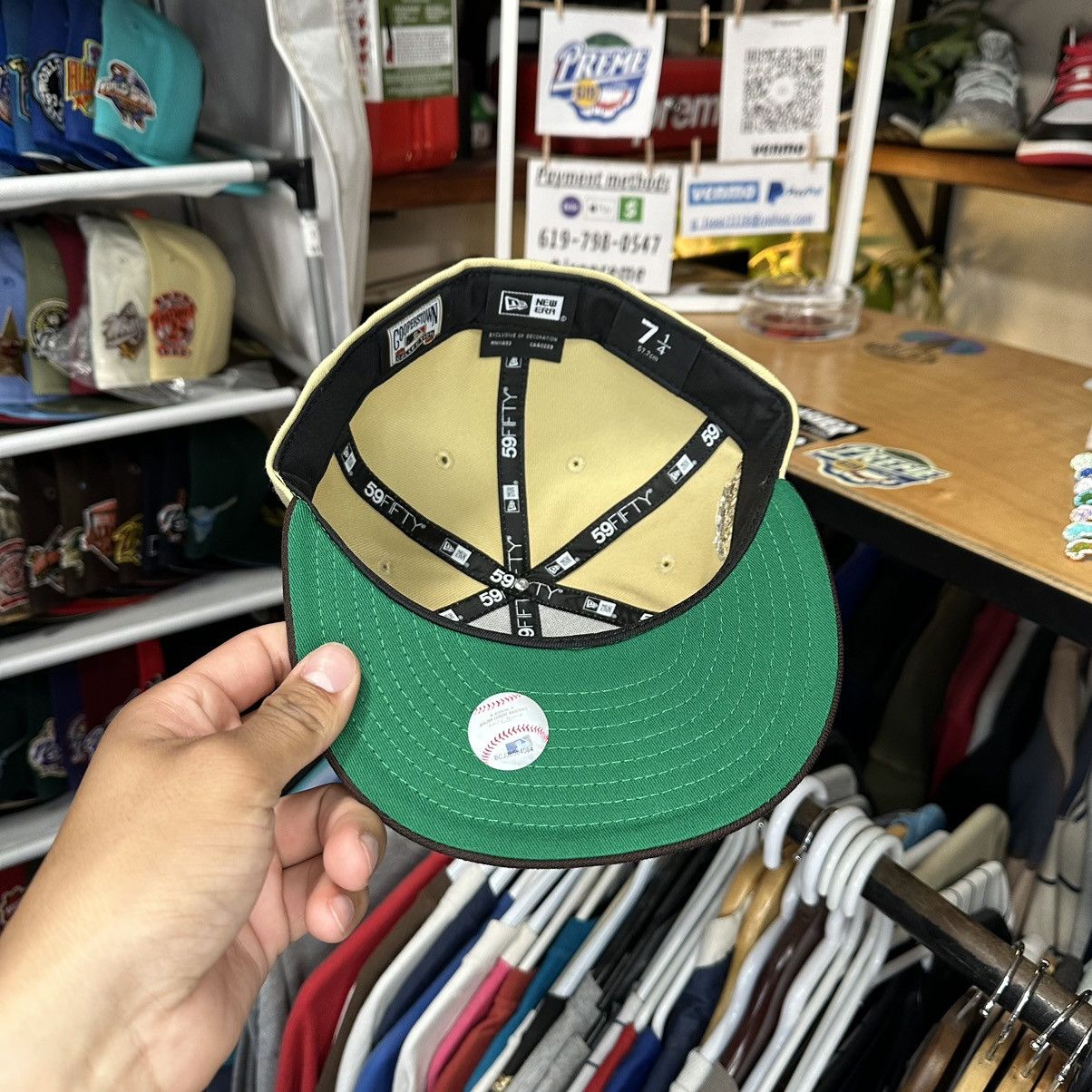 New Era San Diego padres fitted Size ONE SIZE - 3 Thumbnail