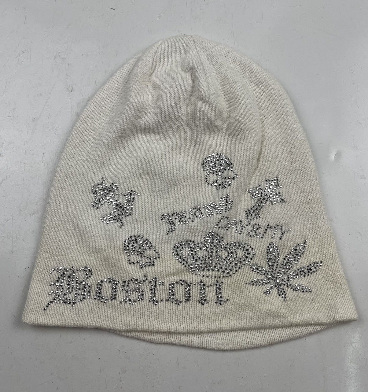 Seditionaries punk style skull beanie hat tc31 Size ONE SIZE - 2 Thumbnail