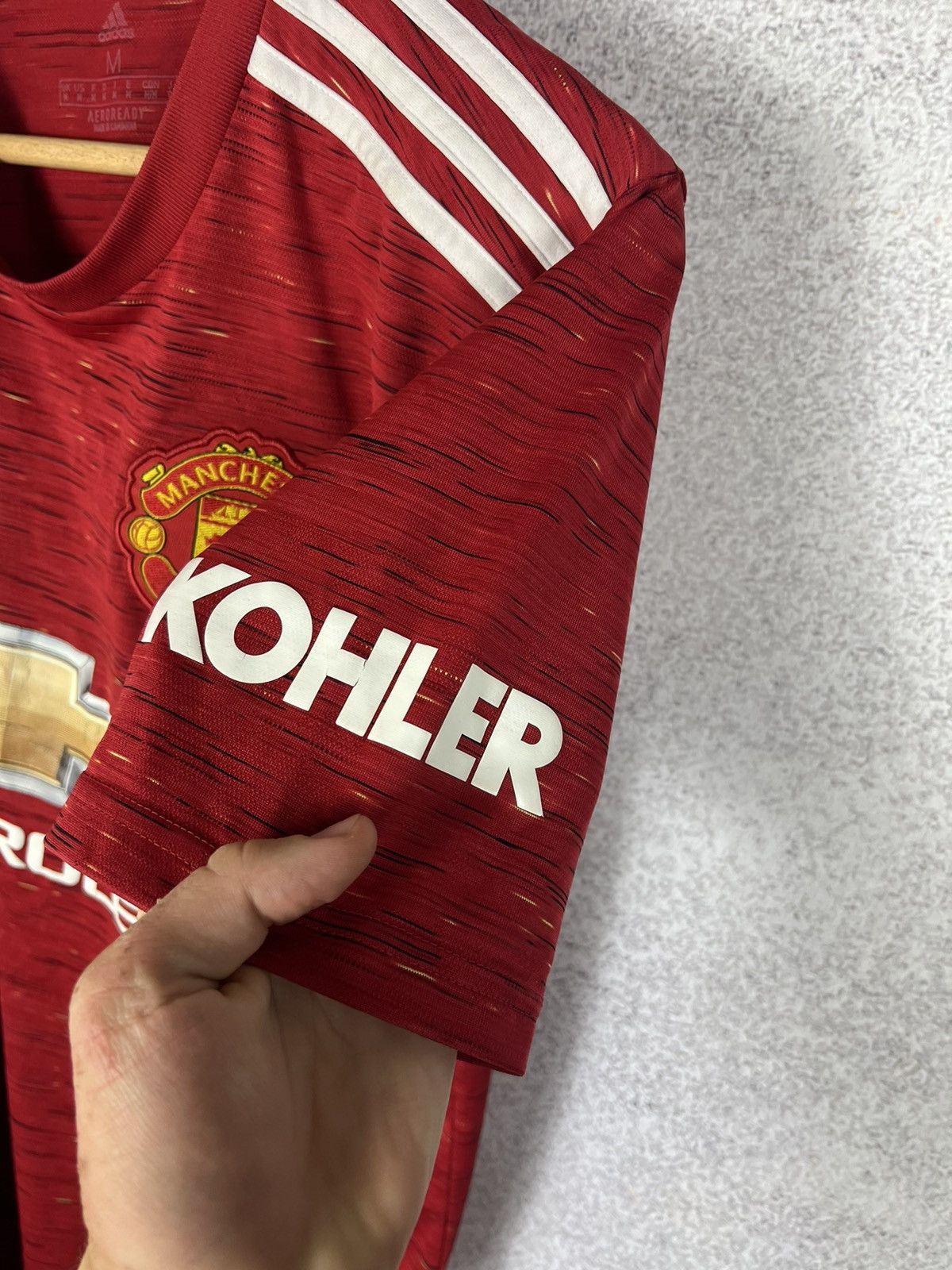 Adidas Adidas Manchester United 2020 2021 Home Soccer Jersey Shirt Size US M / EU 48-50 / 2 - 6 Thumbnail