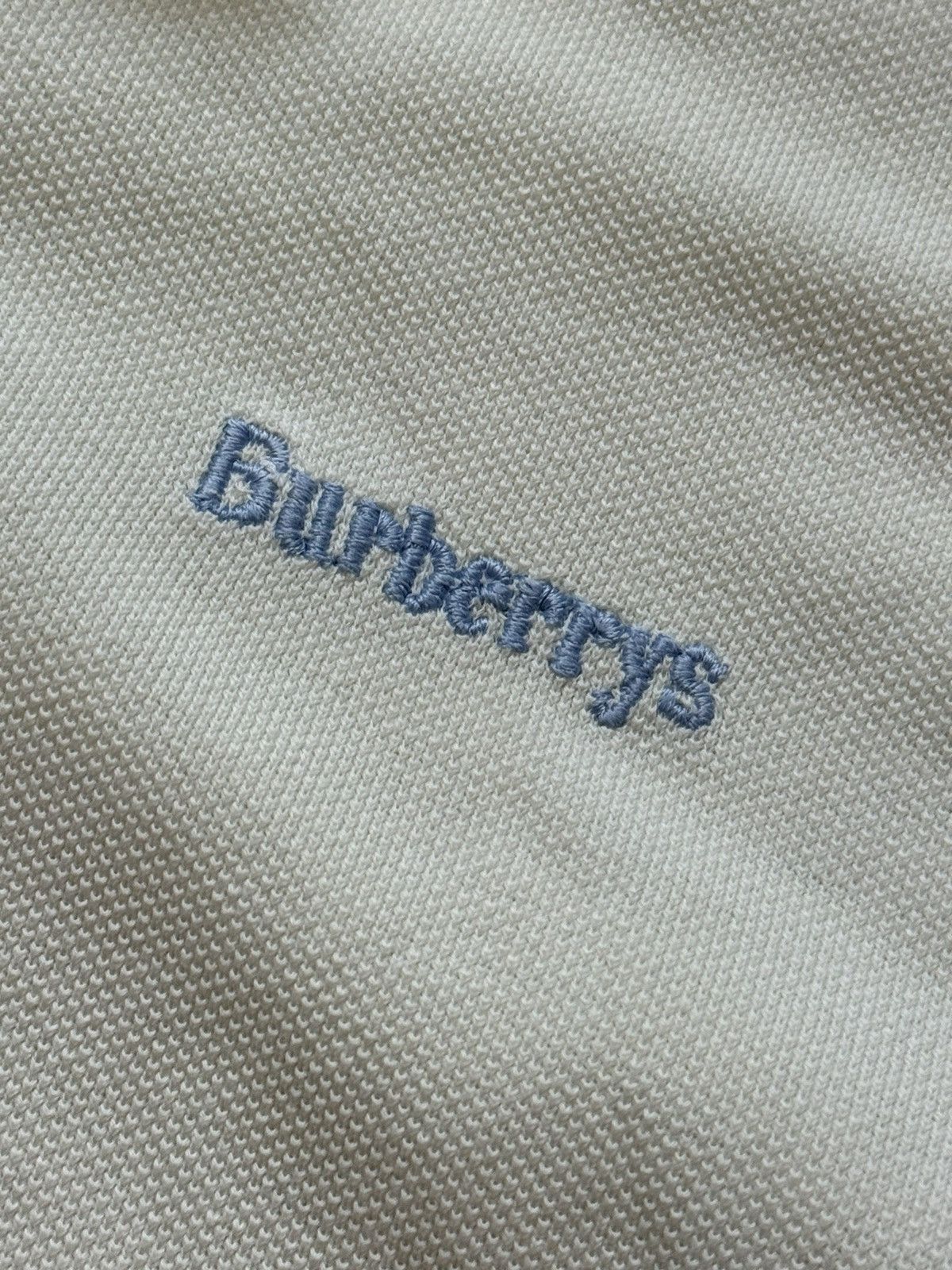 Burberry × Vintage Burberry’s Wmns L vintage polo short sleeve tee T-shirt Size L / US 10 / IT 46 - 6 Thumbnail