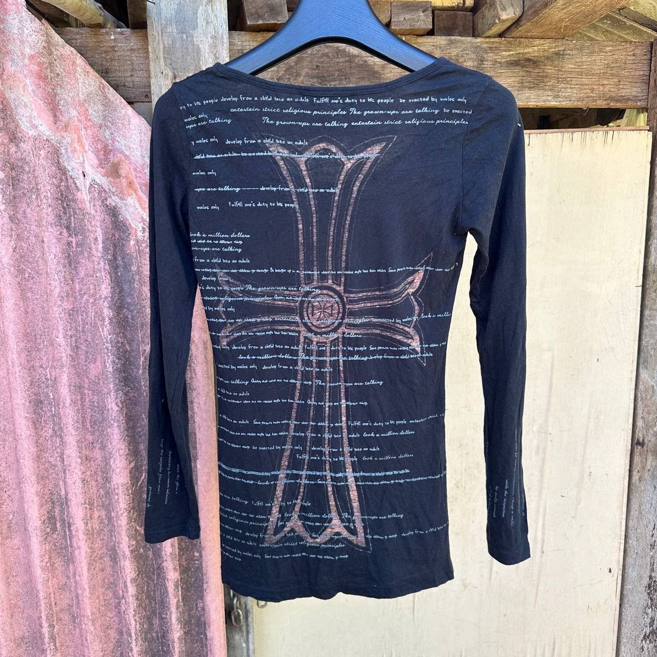 美品 ifsixwasnine - CROSSES + JESUS LONG