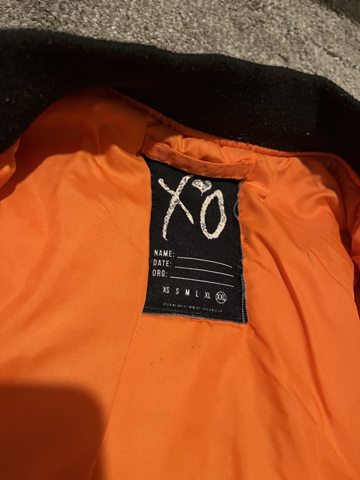 Alpha Industries Alpha Industries x STARBOY The Weeknd MA-1S Bomber Jacket Size US XL / EU 56 / 4 - 4 Thumbnail