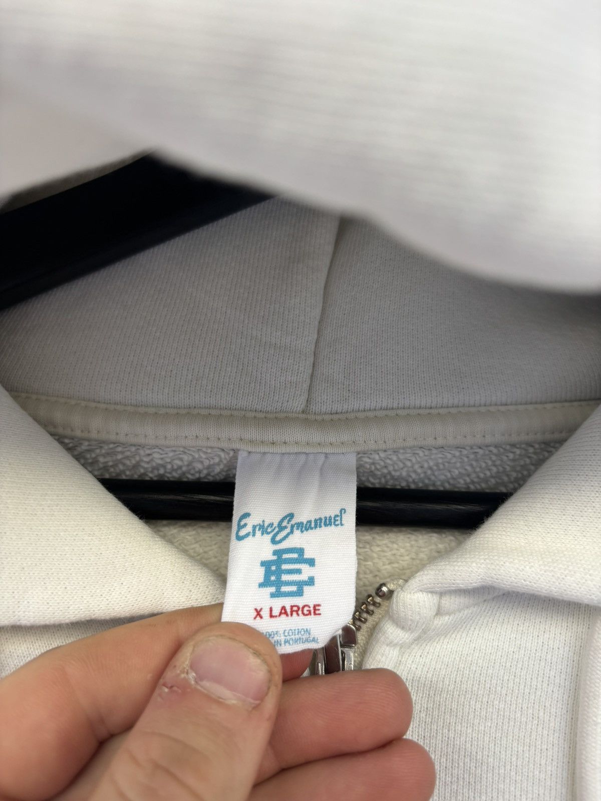 Eric Emanuel EE white zip up Size US XL / EU 56 / 4 - 2 Thumbnail