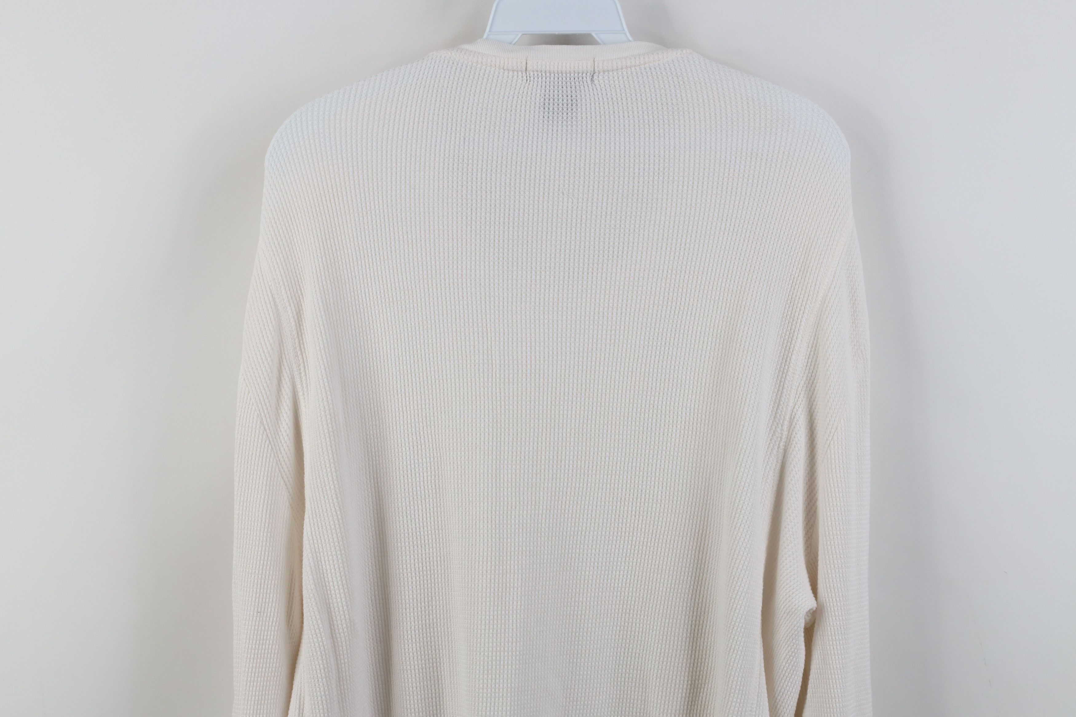 Calvin Klein Vintage 90s Calvin Klein Oversized Thermal Waffle T-Shirt Size US M / EU 48-50 / 2 - 10 Thumbnail