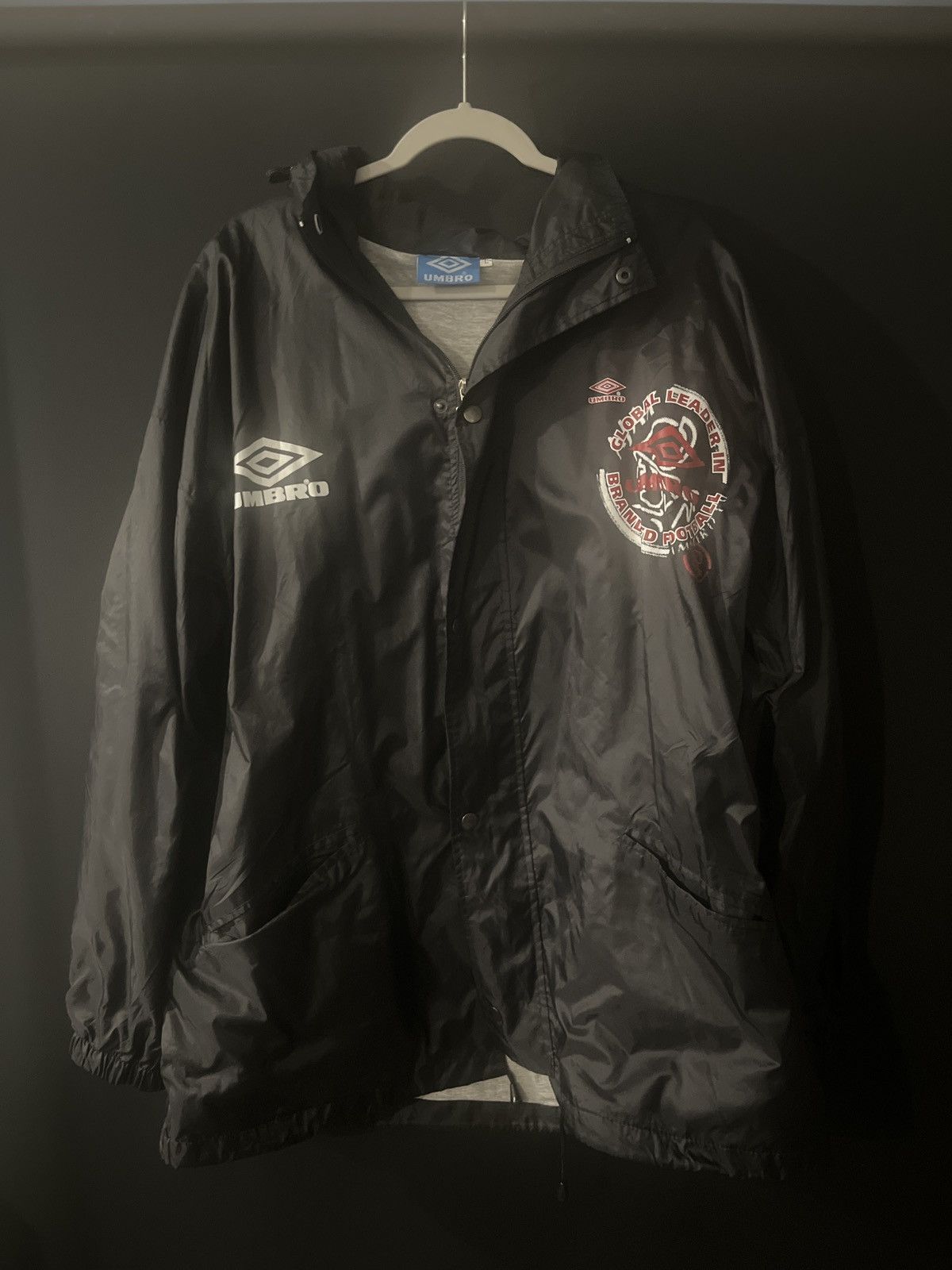Umbro Ajax Umbro Trench coat, black Size US L / EU 52-54 / 3 - 2 Thumbnail