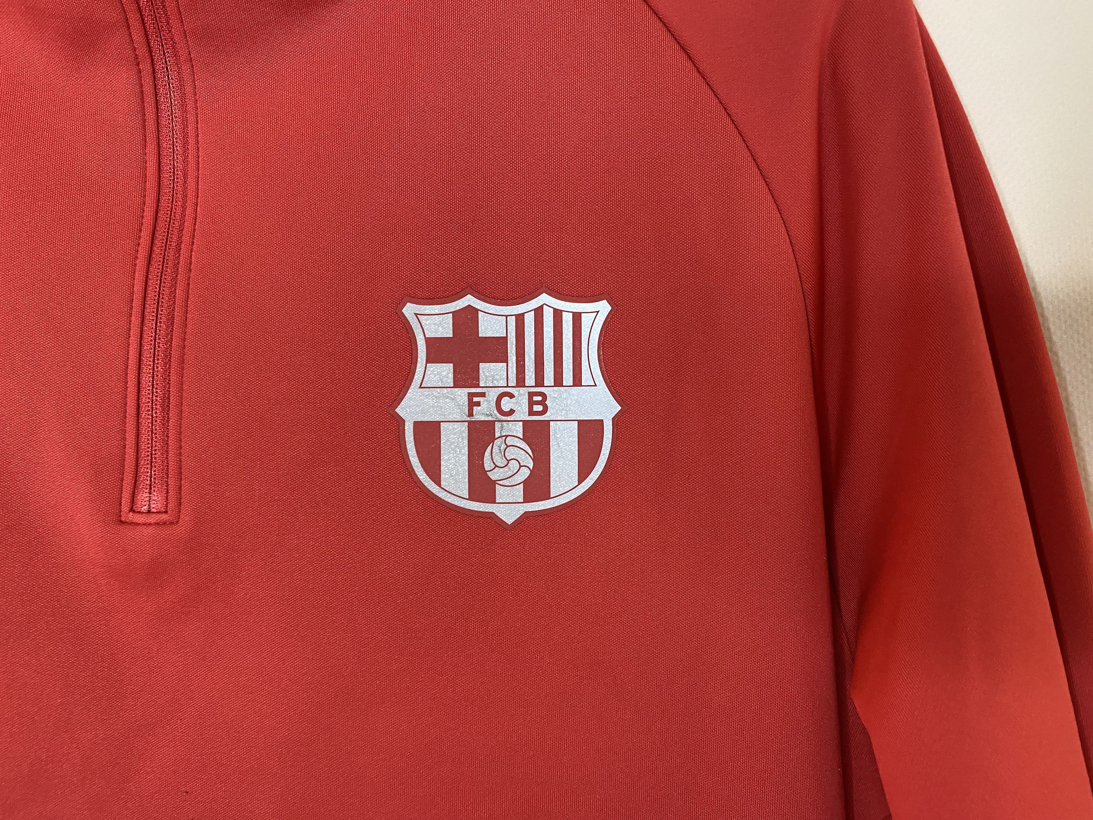 Nike BARCELONA 2018 2019 TRAINING FOOTBALL SHIRT SOCCER JERSEY Size US L / EU 52-54 / 3 - 4 Thumbnail