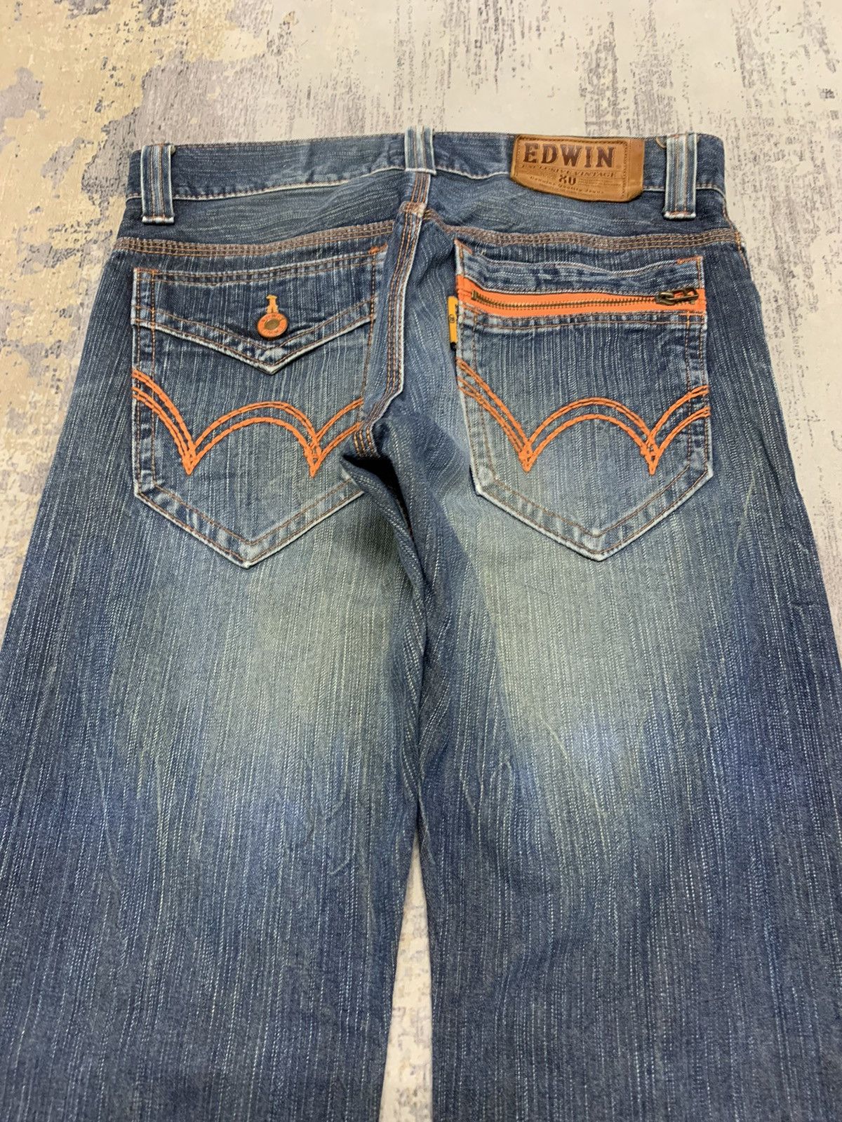 Japanese Brand Edwin 403 XVS Jeans Ifsixwasnine Denim Style jeans Size US 32 / EU 48 - 12 Thumbnail