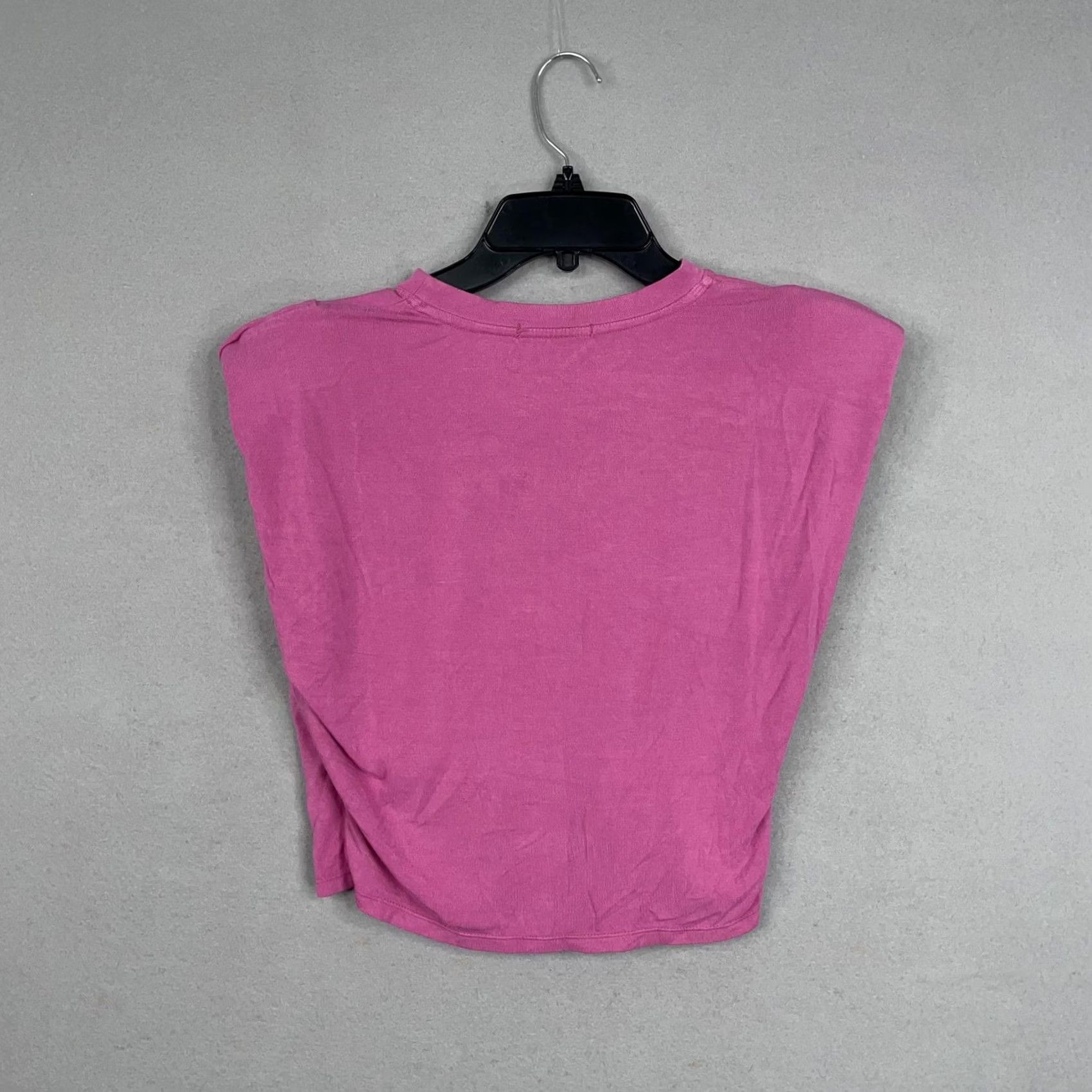 Jonathan Simkhai Jonathan Simkhai Shirt Womens Medium Pink Draped Ruched Sleeveless Top Size M / US 6-8 / IT 42-44 - 6 Thumbnail