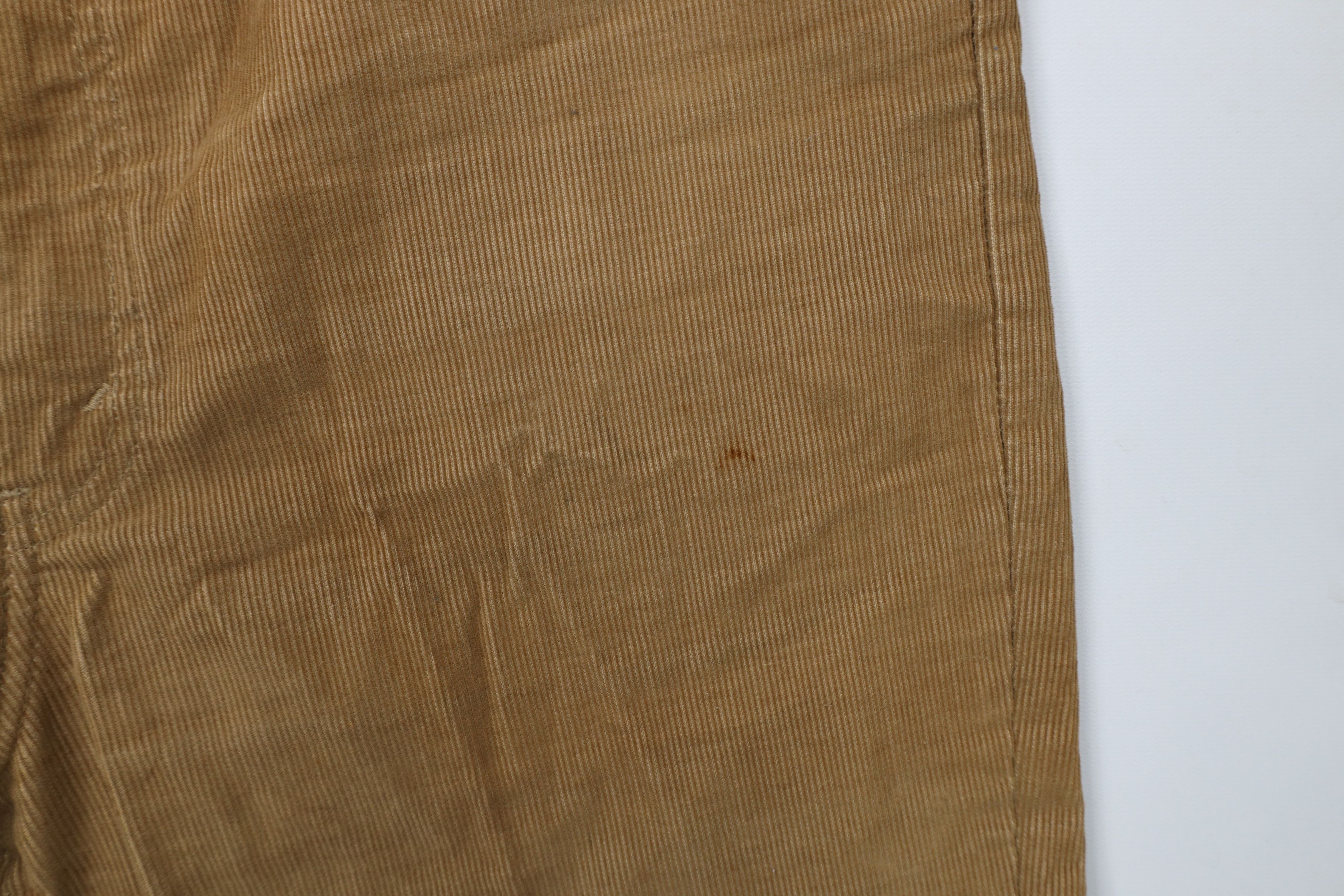 Vintage Vintage 70s Streetwear Wide Leg Corduroy Chino Pants USA Size US 38 / EU 54 - 6 Thumbnail