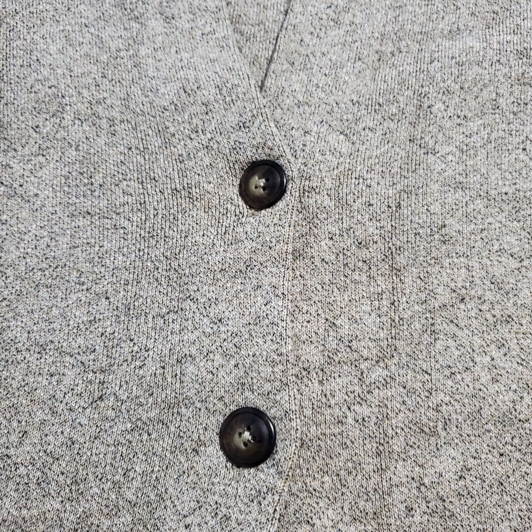 J. Jill J Jill Cardigan Women M Brown Marled 2 Button Long Sweater Pockets Layering Size M / US 6-8 / IT 42-44 - 6 Thumbnail