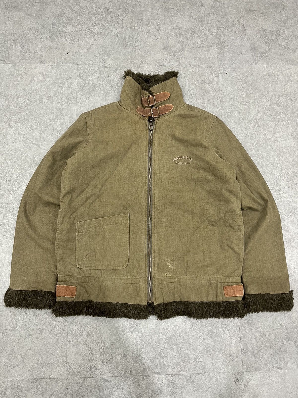 14th Addiction × If Six Was Nine × Le Grande Bleu (L.G.B.) 2000s Impala Bondage Fur Faux Jacket Smiths American Size US M / EU 48-50 / 2 - 2 Thumbnail
