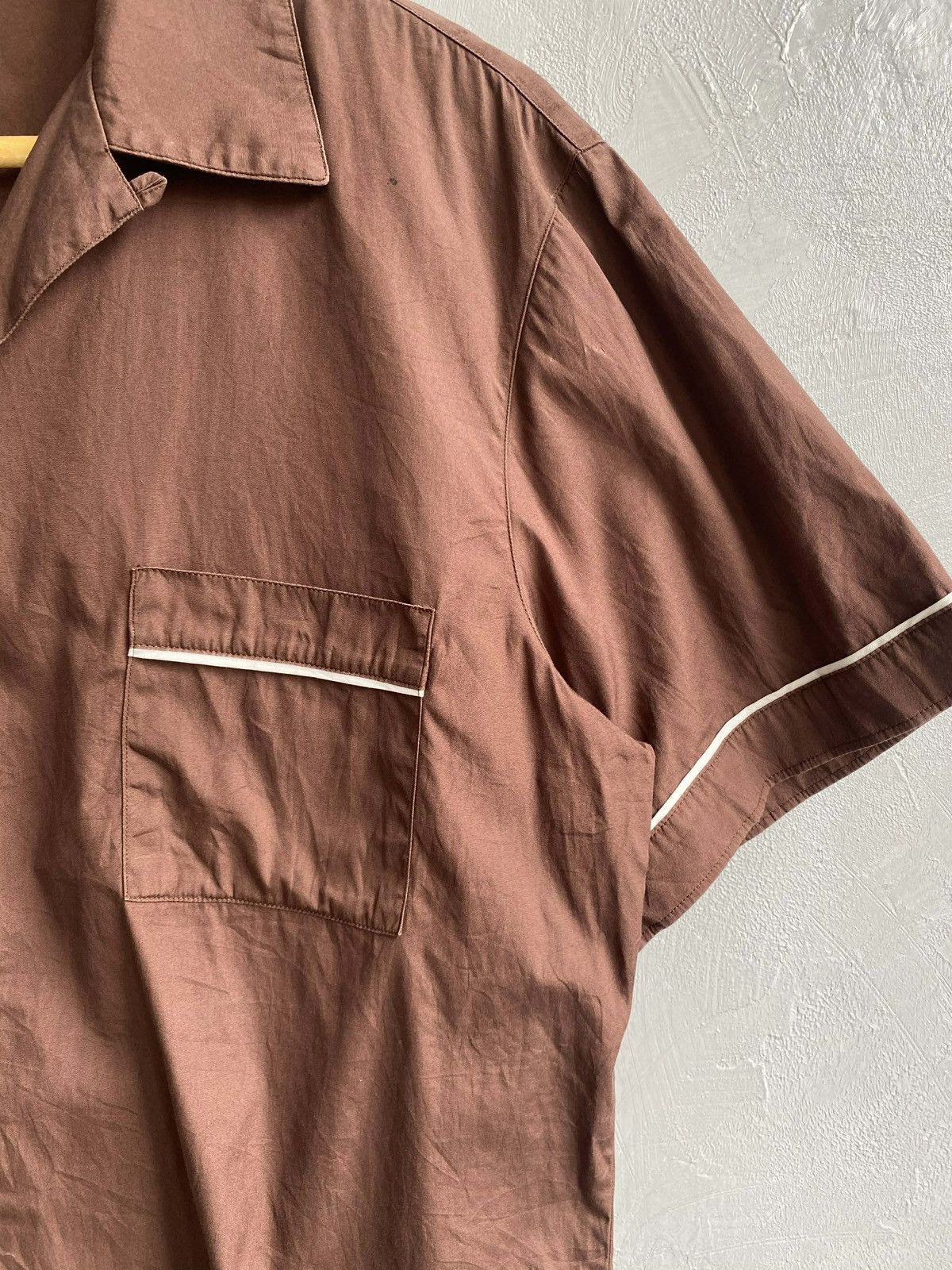 Miu Miu Miu Miu SS2000 camp collar button up shirt Size US M / EU 48-50 / 2 - 7 Thumbnail
