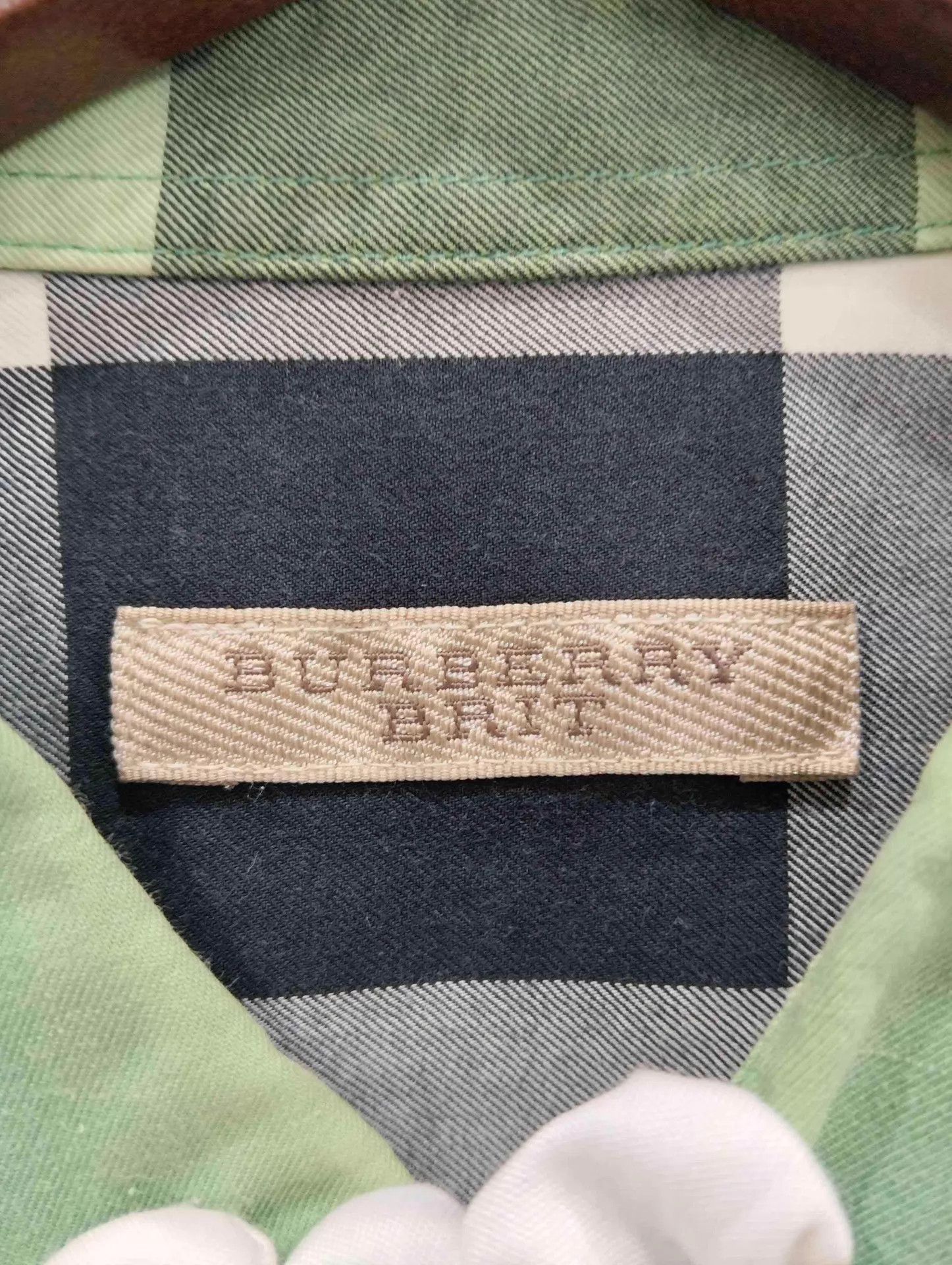 Burberry Burberry Green Check short sleeve shirt S Size US S / EU 44-46 / 1 - 4 Thumbnail
